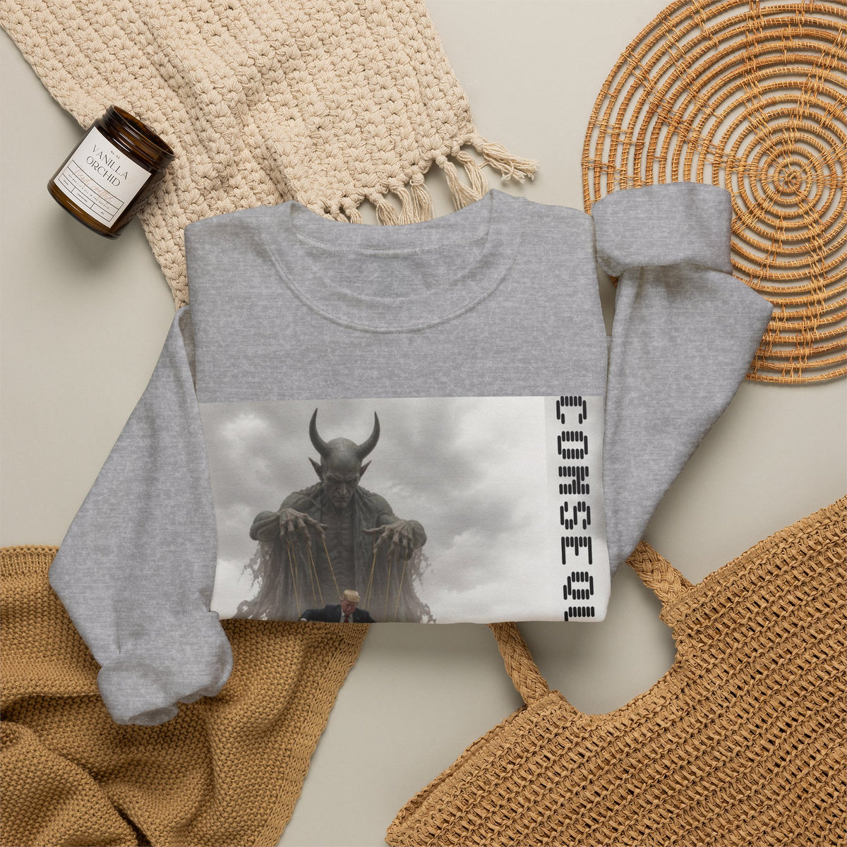 Consequences Have Votes Have Crewneck Sweatshirt — Political Dystopia Graphic Sweatshirt
