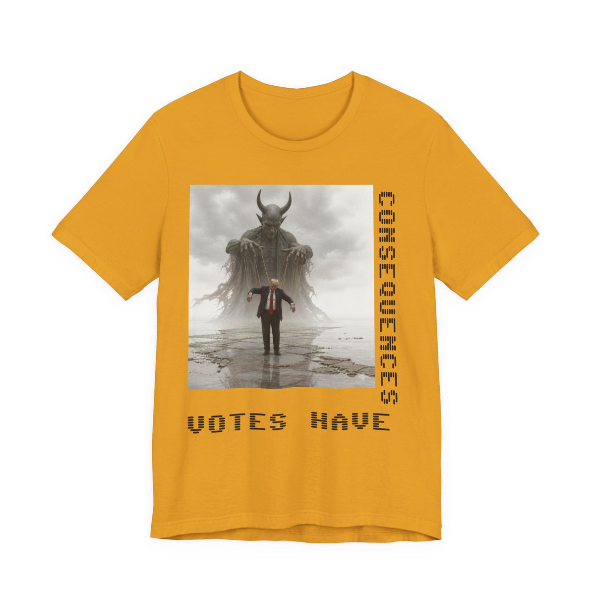 Consequences Matter Tee — "Votes Have Consequences" Political Graphic T-Shirt