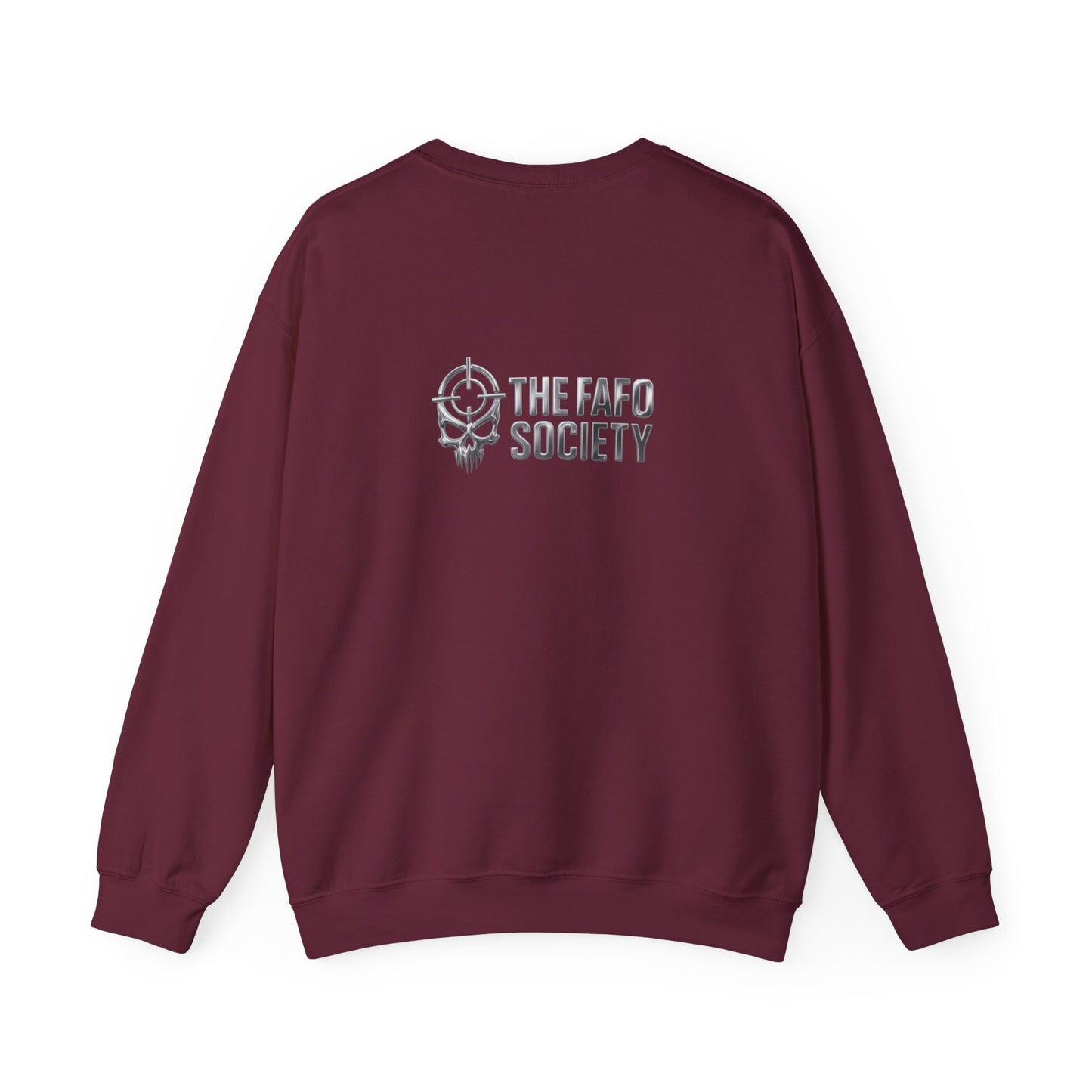 Graphic Crewneck Sweatshirt — 'The FAFO Society' Cold Patrol Artwork
