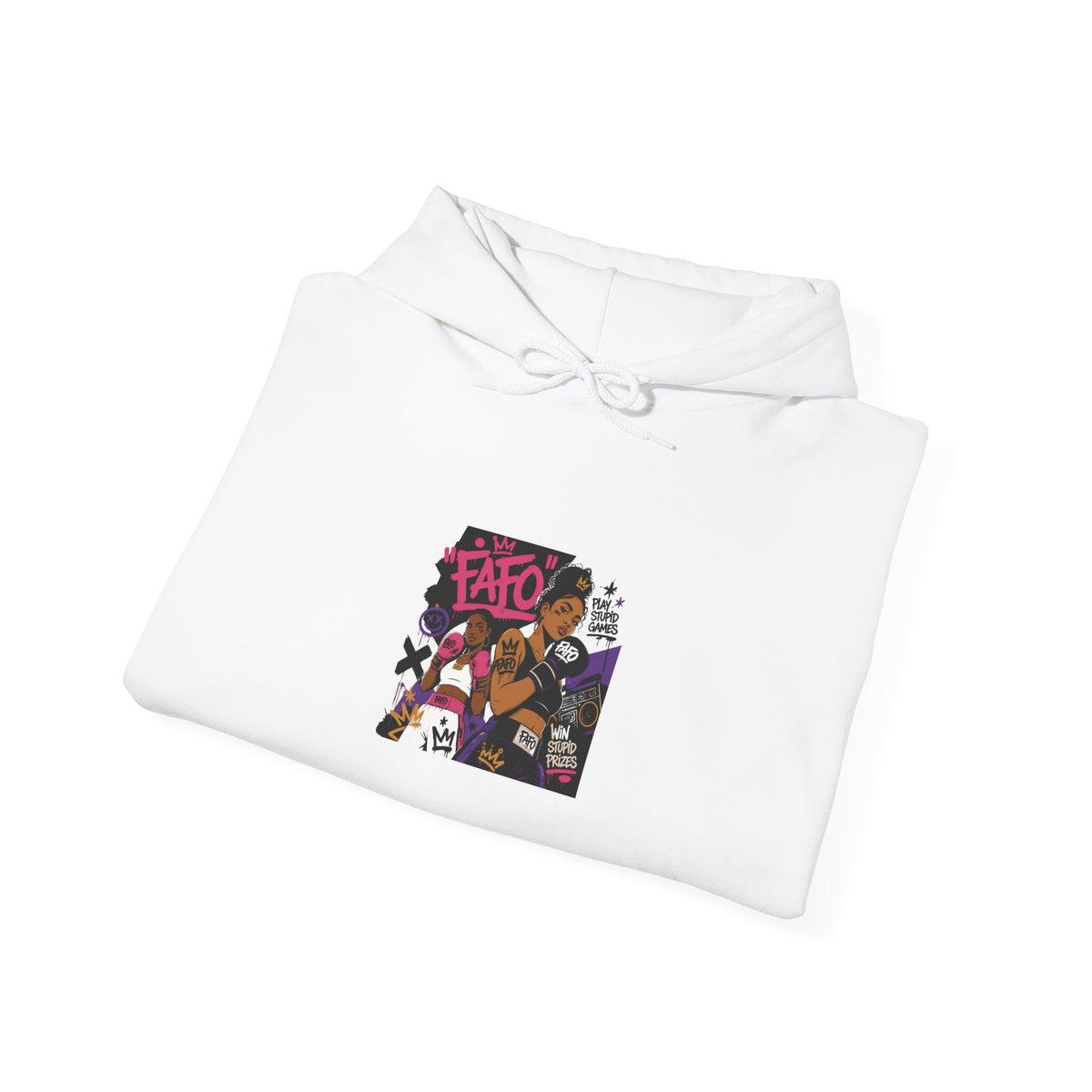 Faro Graffiti Art Hoodie — Urban Streetwear Pullover
