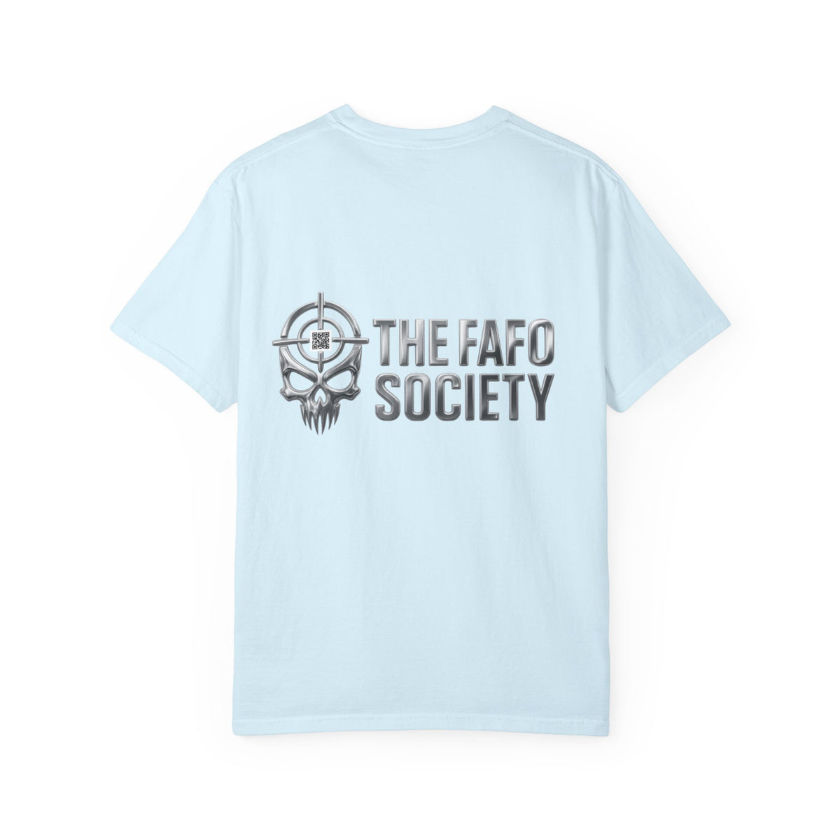 T-Shirt — Cute Dark Humor 'Not Being a Serial Killer' Graphic Tee (The FAFO Society Back)