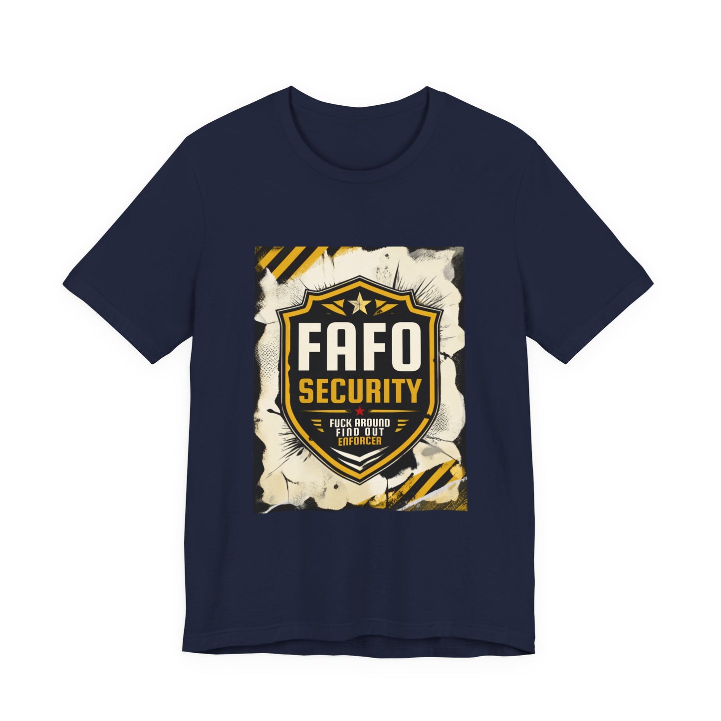FAFO Security Shield T-Shirt – Funny Protective Badge Tee