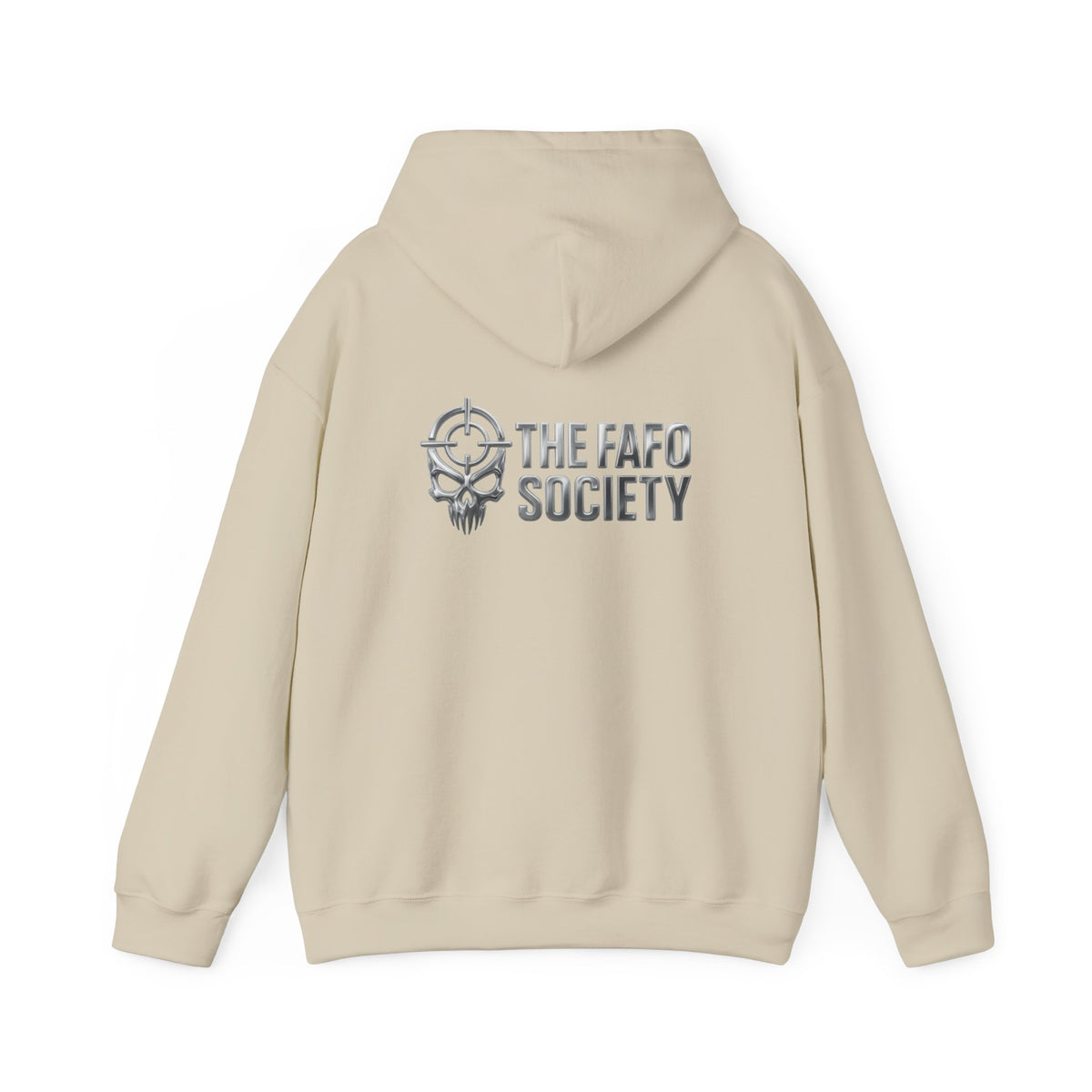 FAFO Protest Hoodie — Bold Graphic Hoodie with Raised Fist Sign