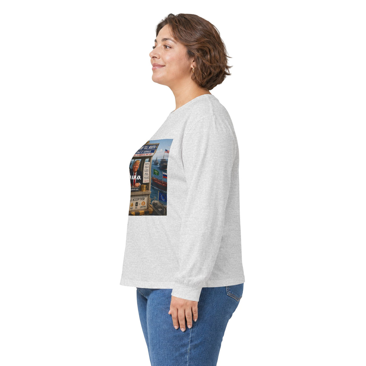 The FAFO Society Long Sleeve Tee — Vintage Carnival Ticket Booth Graphic