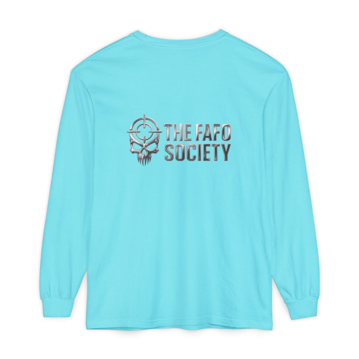 Long Sleeve T-Shirt — 'He Who Fucks Around Finds Out' Phoenix Design (Proud Member of the FAFO Society)