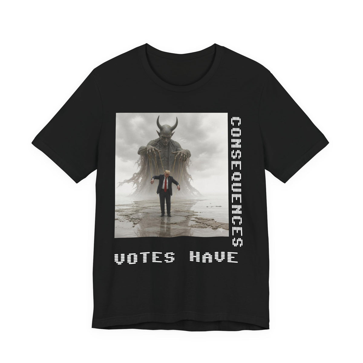 Consequences Matter Tee — "Votes Have Consequences" Political Graphic T-Shirt