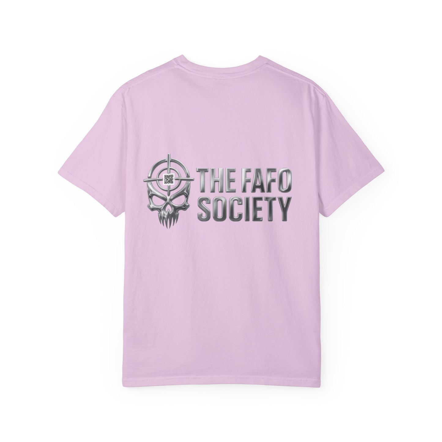 T-Shirt — Cute Dark Humor 'Not Being a Serial Killer' Graphic Tee (The FAFO Society Back)