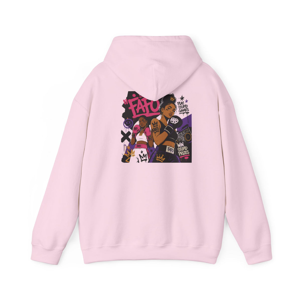 The Fayo Society Hoodie — Graphic Streetwear Pullover with Back Art