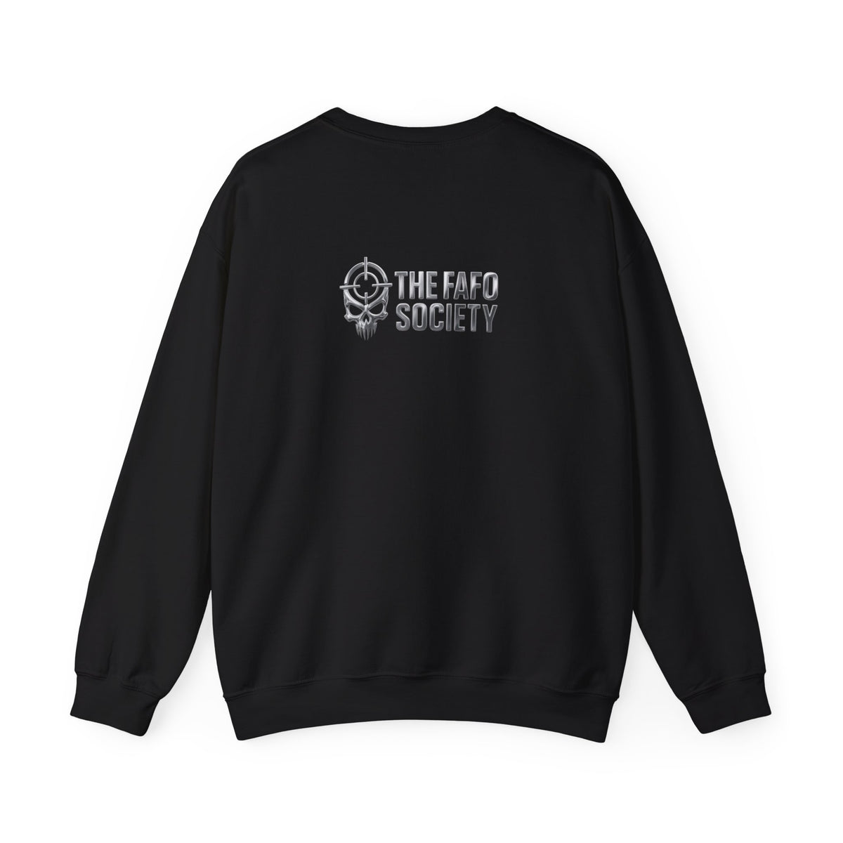 Horror Clown Crewneck Sweatshirt — 'The FAFO Society' Graphic