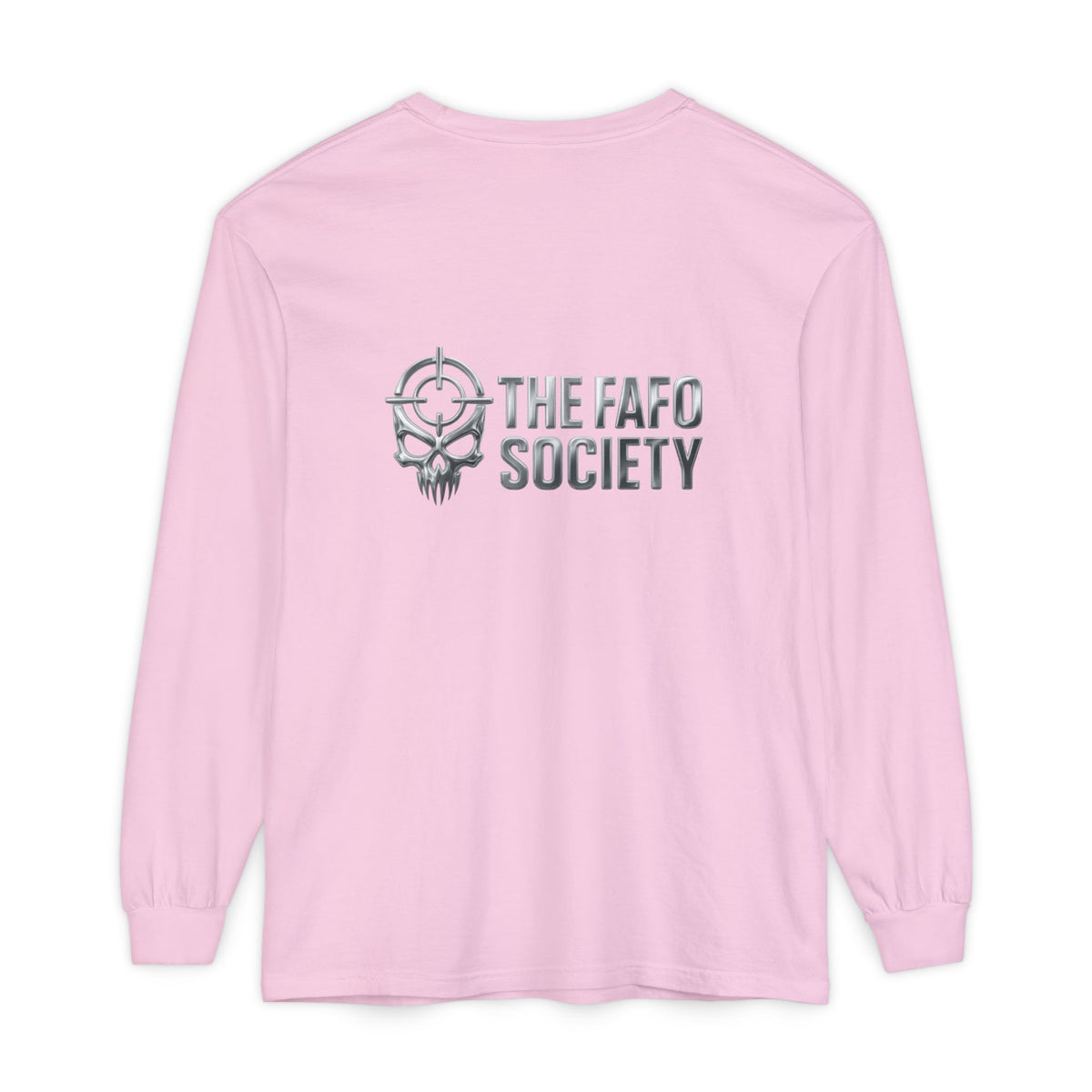 Long Sleeve T-Shirt — 'He Who Fucks Around Finds Out' Phoenix Design (Proud Member of the FAFO Society)