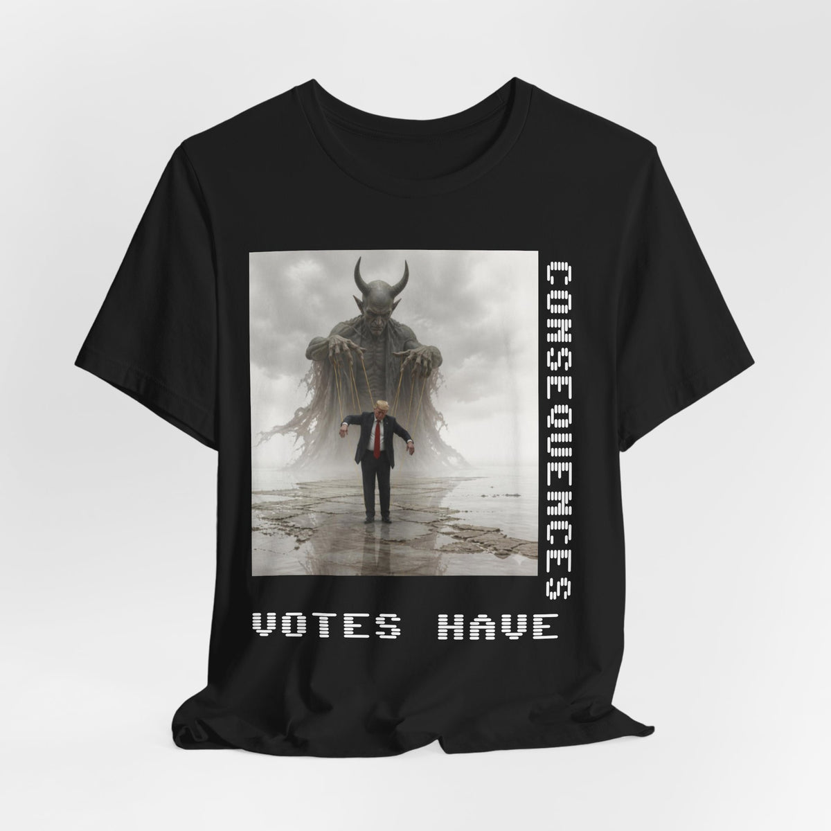 Consequences Matter Tee — "Votes Have Consequences" Political Graphic T-Shirt