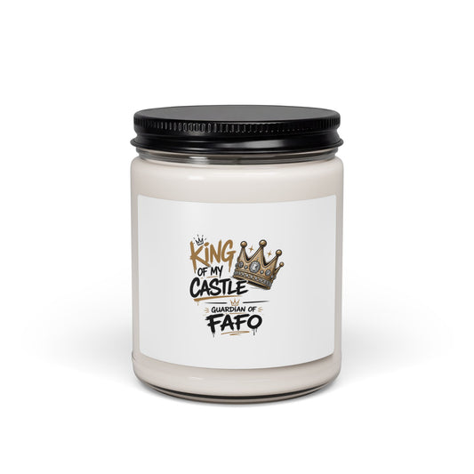 King of My Castle Scented Soy Candle — 9oz Aromatherapy Jar