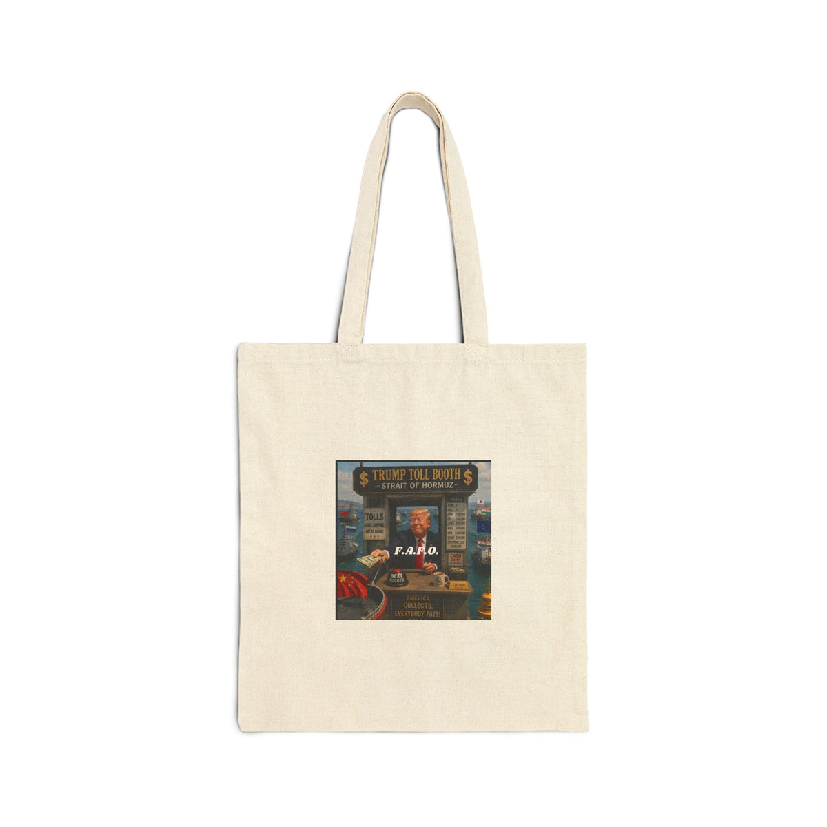 Vintage Travel Poster Tote Bag — Retro 'St. Paul the Apostle' Canvas Shopper