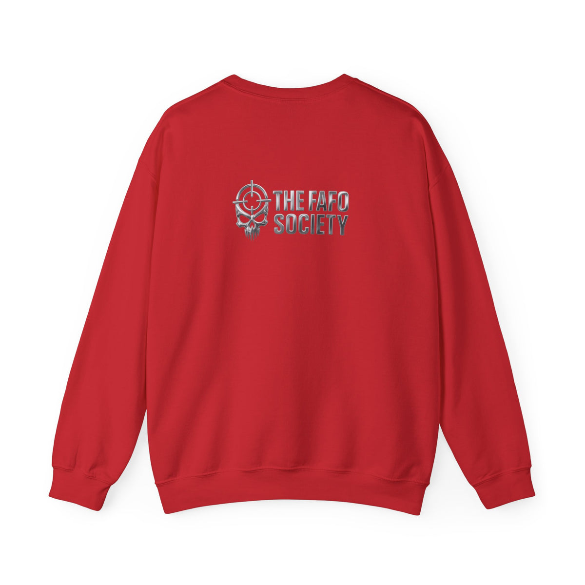 Creepy Clown "FAFO" Crewneck Sweatshirt — The FAFO Society Graphic