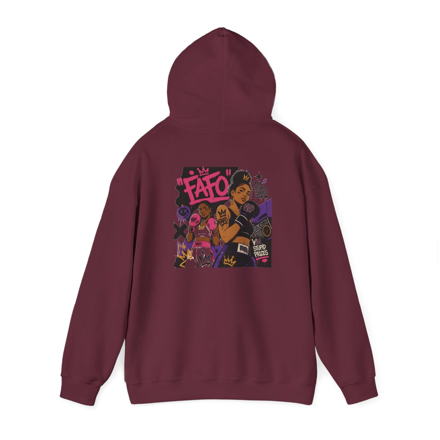 The Fayo Society Hoodie — Graphic Streetwear Pullover with Back Art