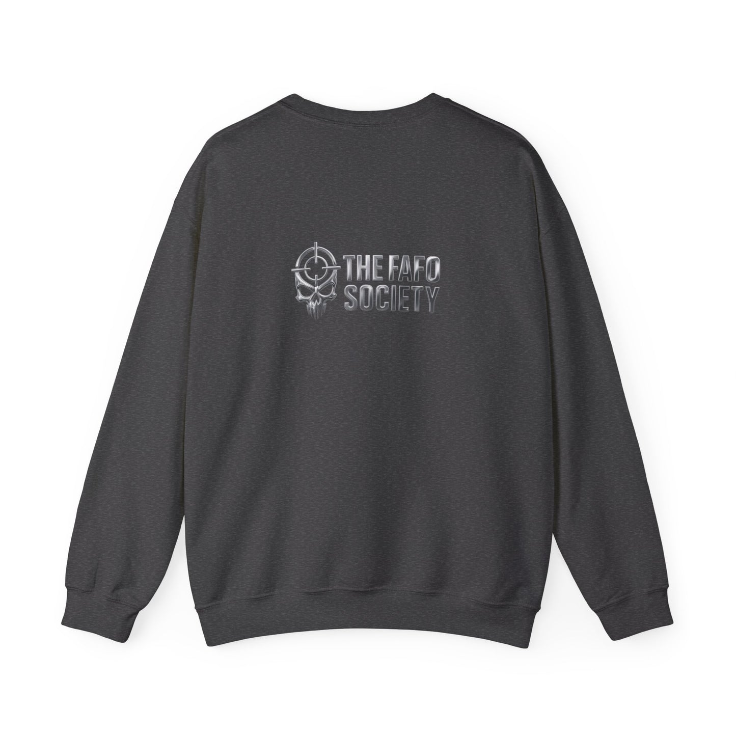 Crewneck Sweatshirt — The Fafc Society Gothic Harley-Style Art Pullover