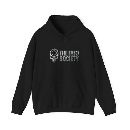 FAFO Society Hoodie — 'Proud Member of the FAFO Society' Angel Graphic Sweatshirt