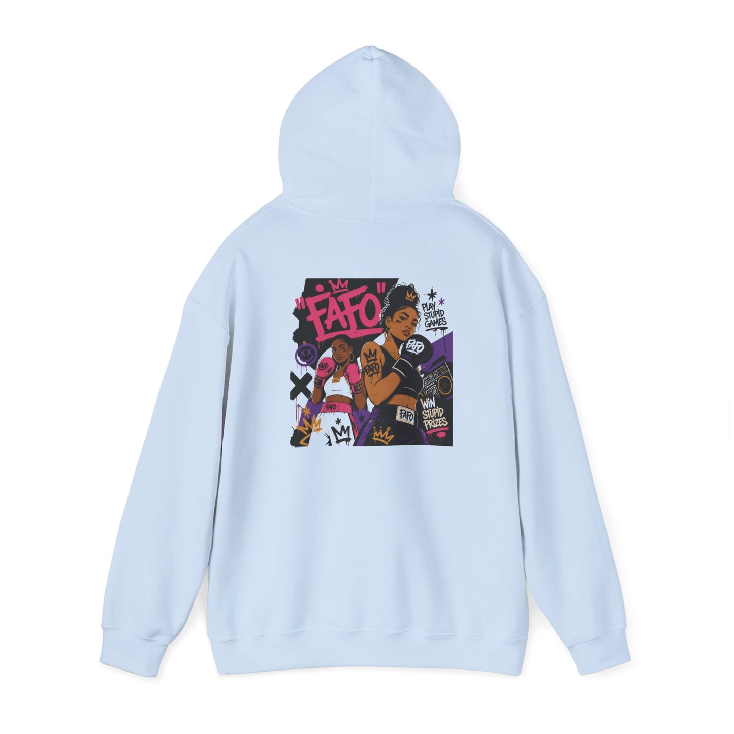 The Fayo Society Hoodie — Graphic Streetwear Pullover with Back Art