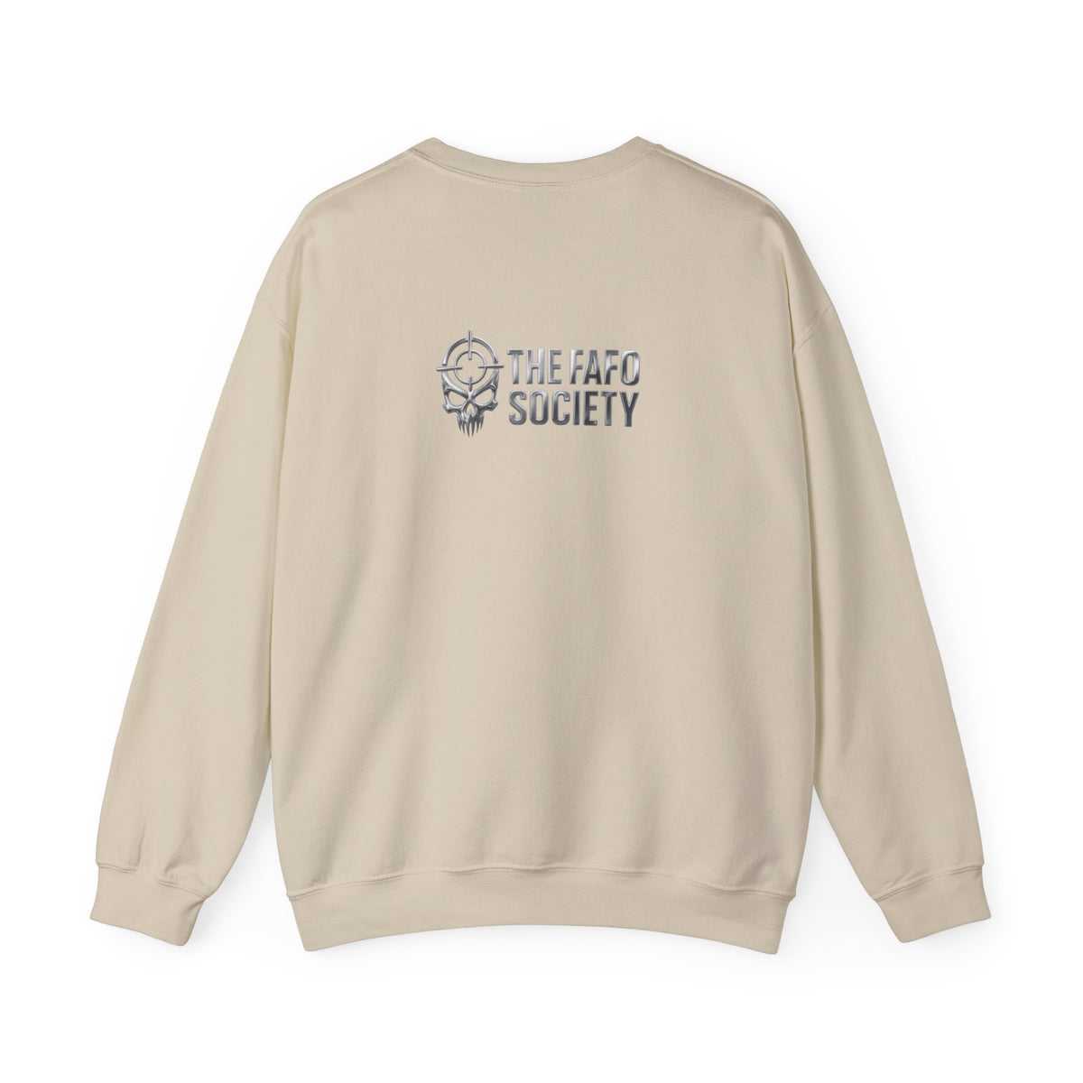 Horror Clown Crewneck Sweatshirt — 'The FAFO Society' Graphic