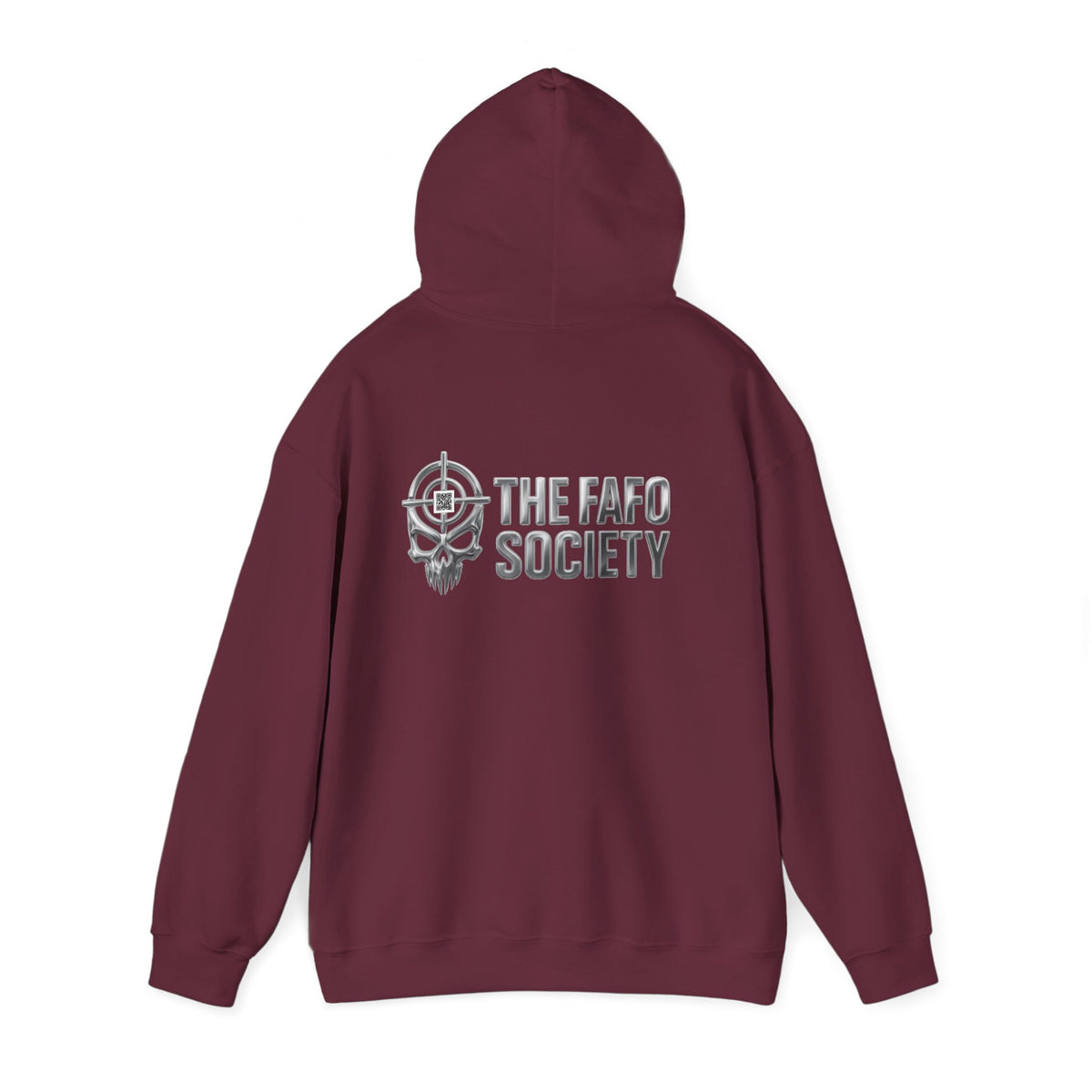 Hoodie — DNA Spiral Graphic "The FaFo Society" Back Logo