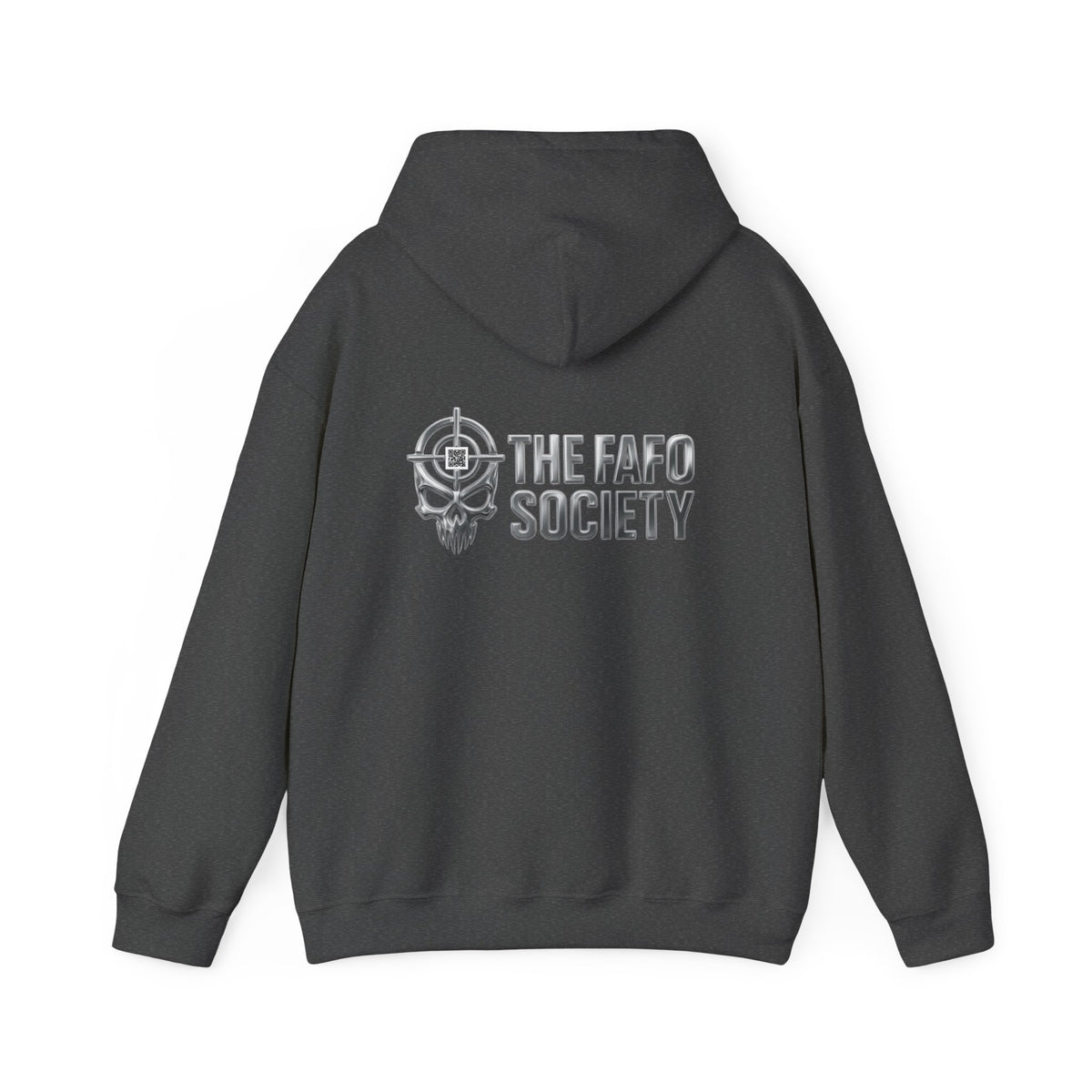 FAFO Society Hoodie — "God Bless Kick Rocks FAFO" Praying Hands Graphic