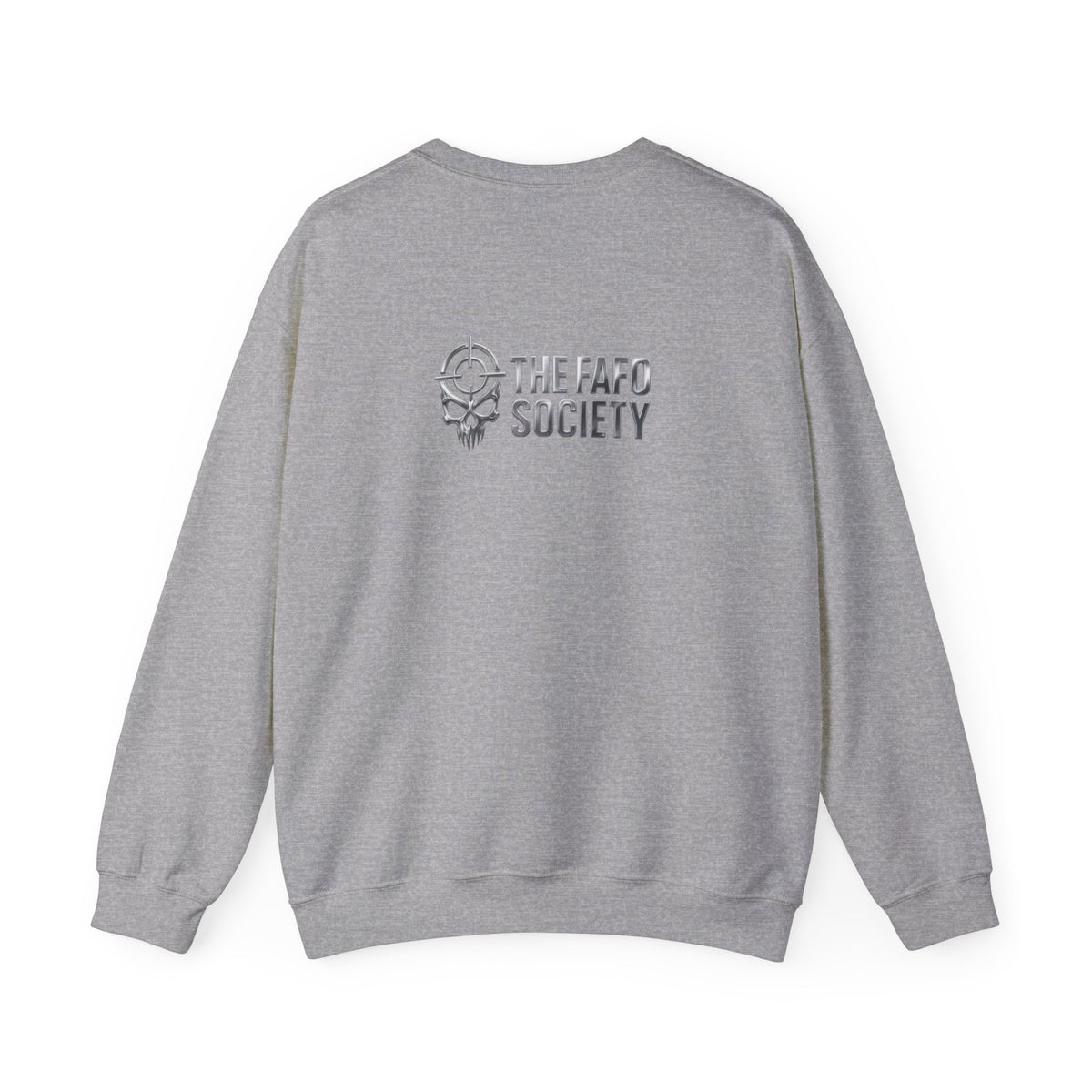 Creepy Clown "FAFO" Crewneck Sweatshirt — The FAFO Society Graphic