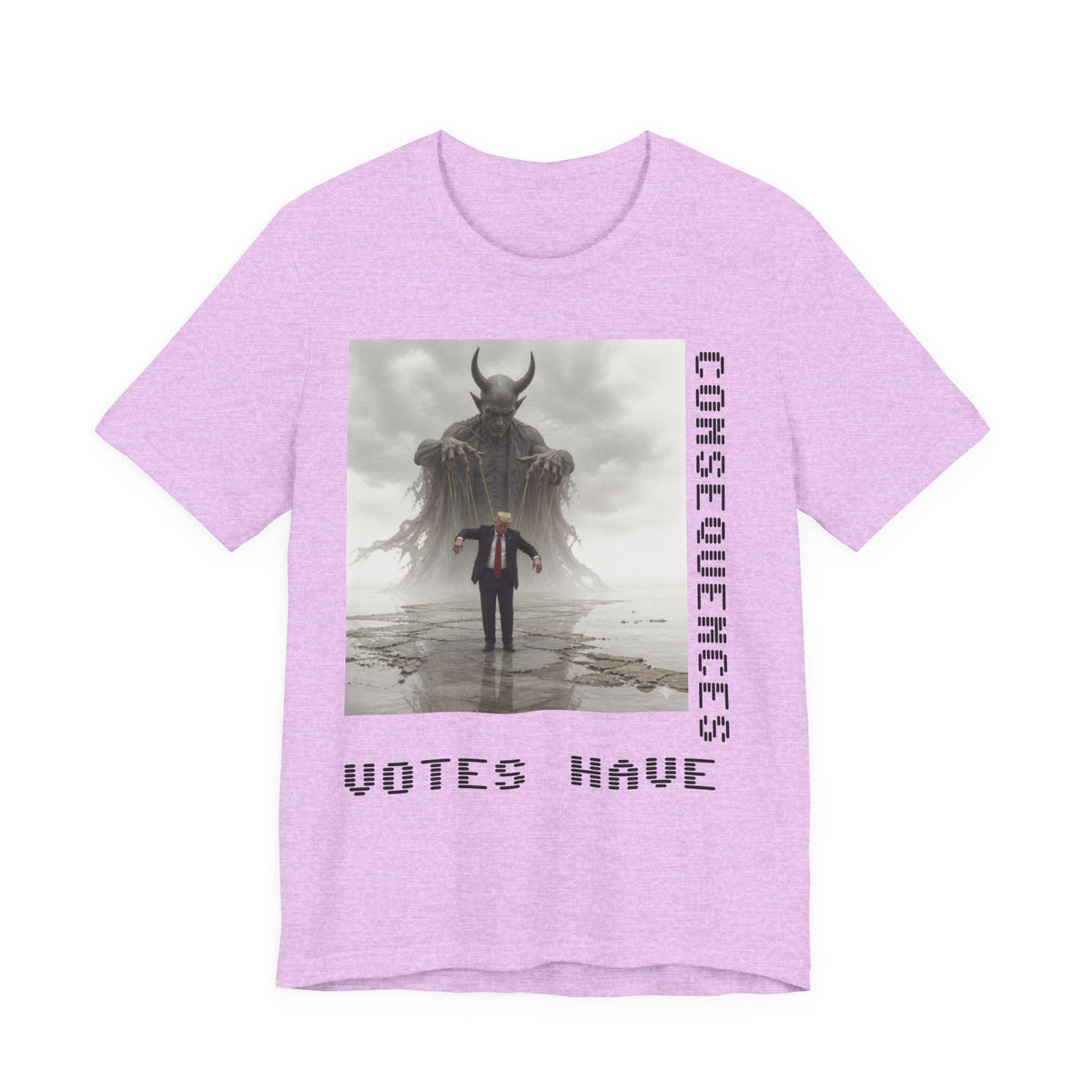 Consequences Matter Tee — "Votes Have Consequences" Political Graphic T-Shirt