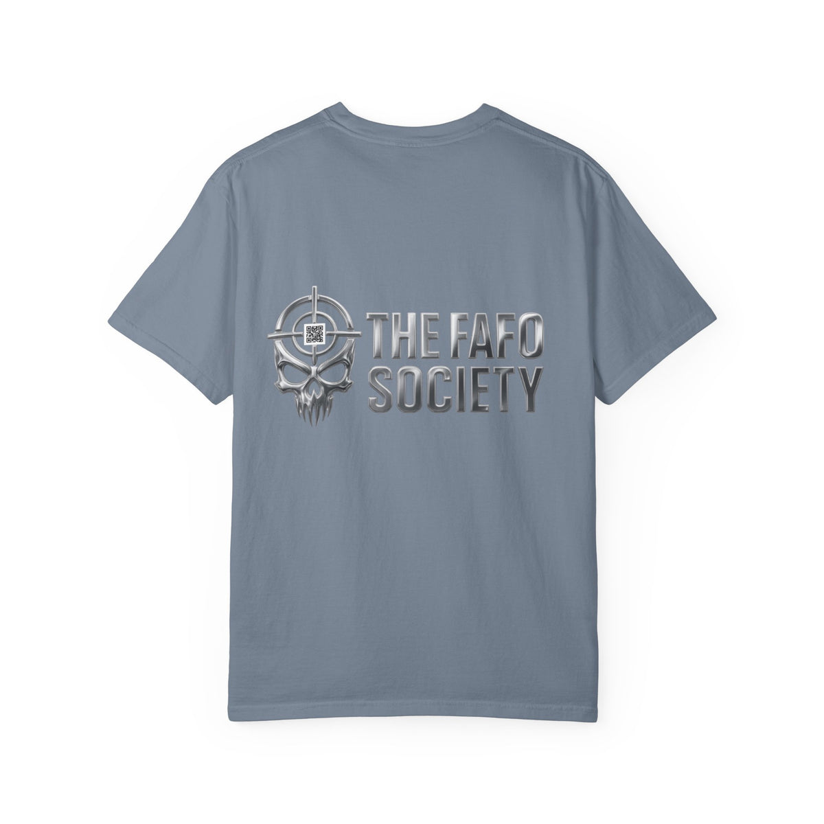 T-Shirt — Cute Dark Humor 'Not Being a Serial Killer' Graphic Tee (The FAFO Society Back)
