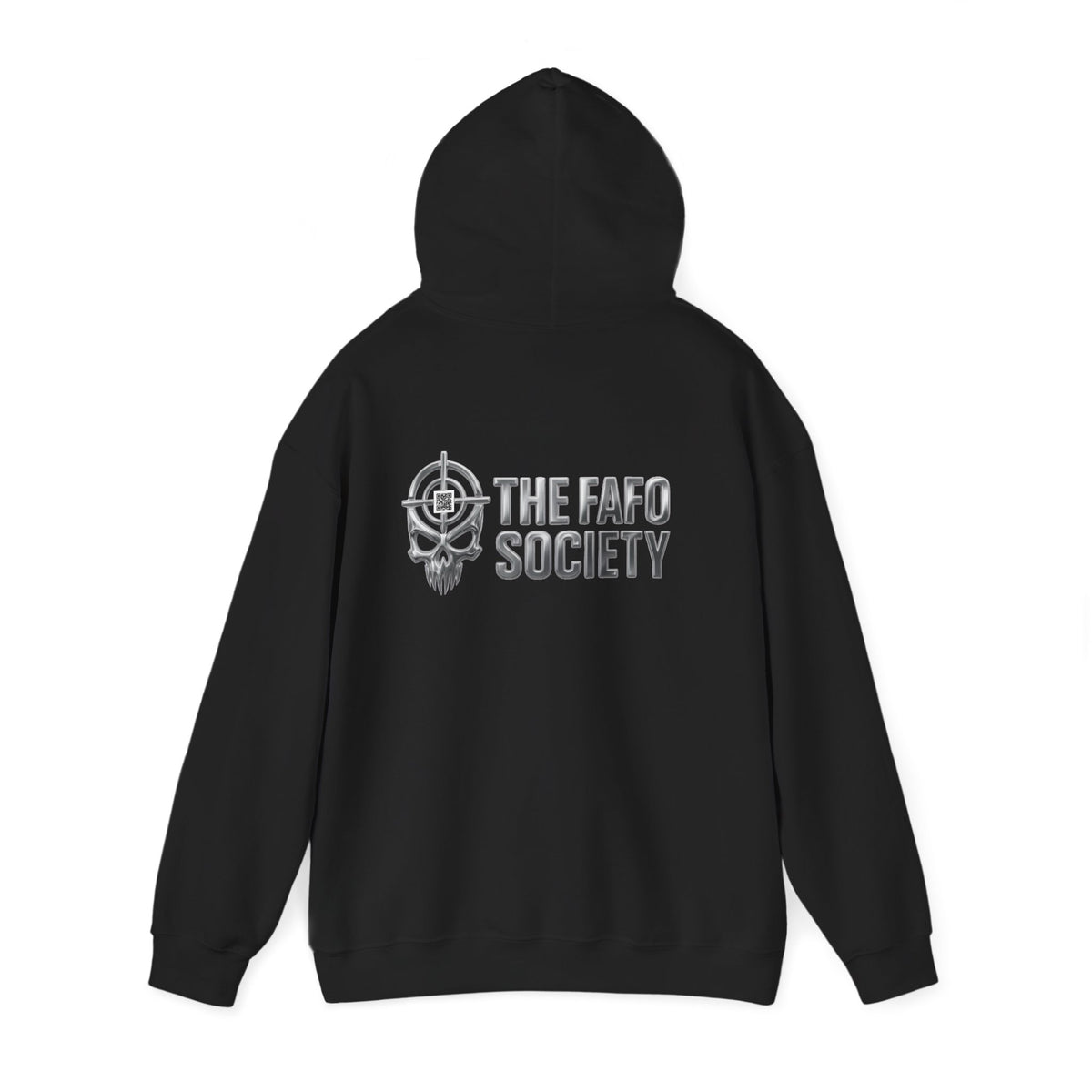 Hoodie — DNA Spiral Graphic "The FaFo Society" Back Logo