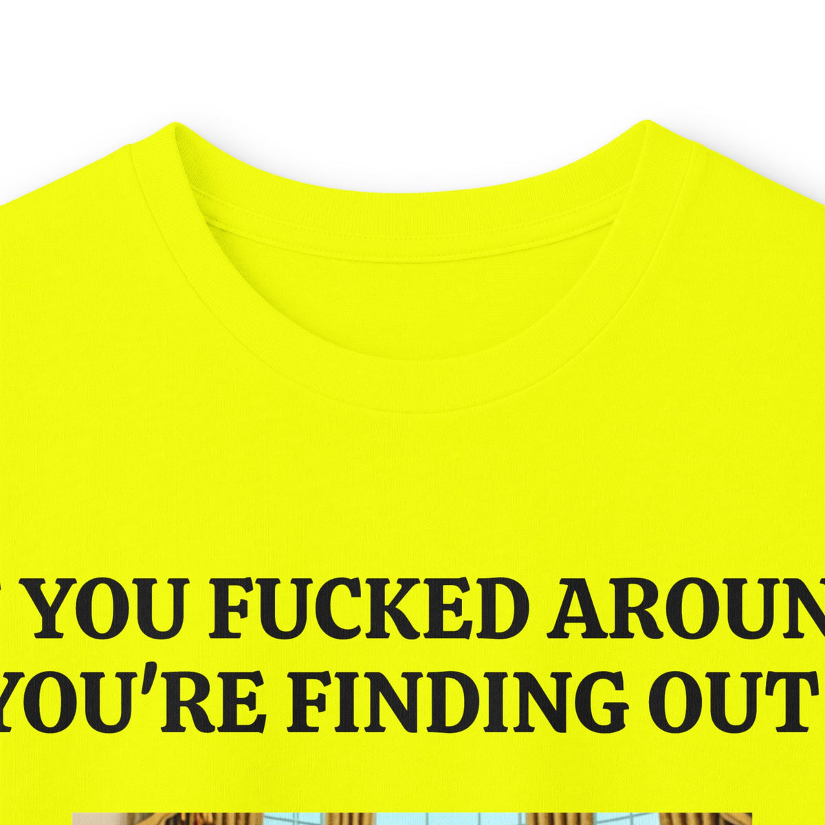 Political Satire Long Sleeve Tee — "If You Fucked Around You're Finding Out" (FAFO Society)