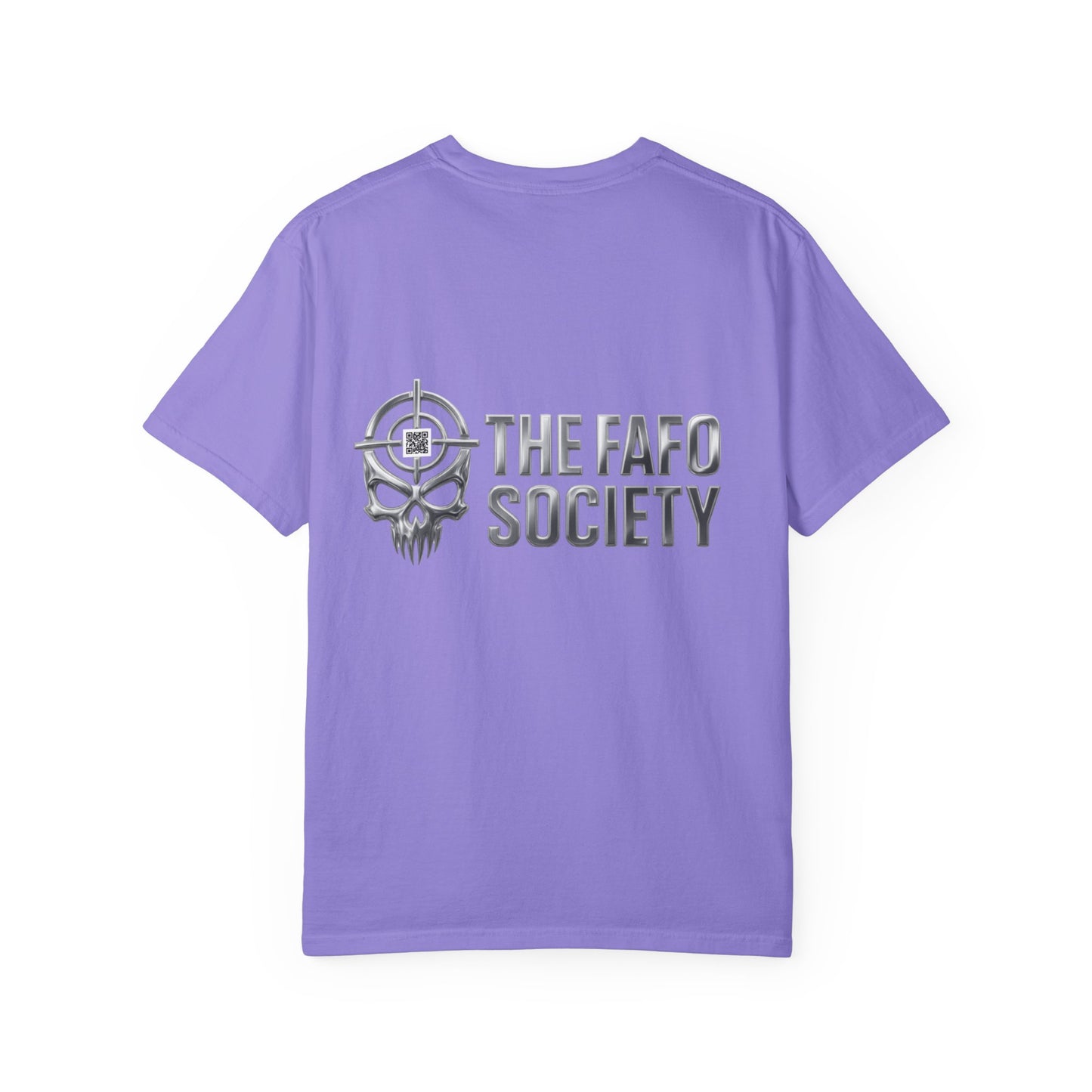 T-Shirt — Cute Dark Humor 'Not Being a Serial Killer' Graphic Tee (The FAFO Society Back)