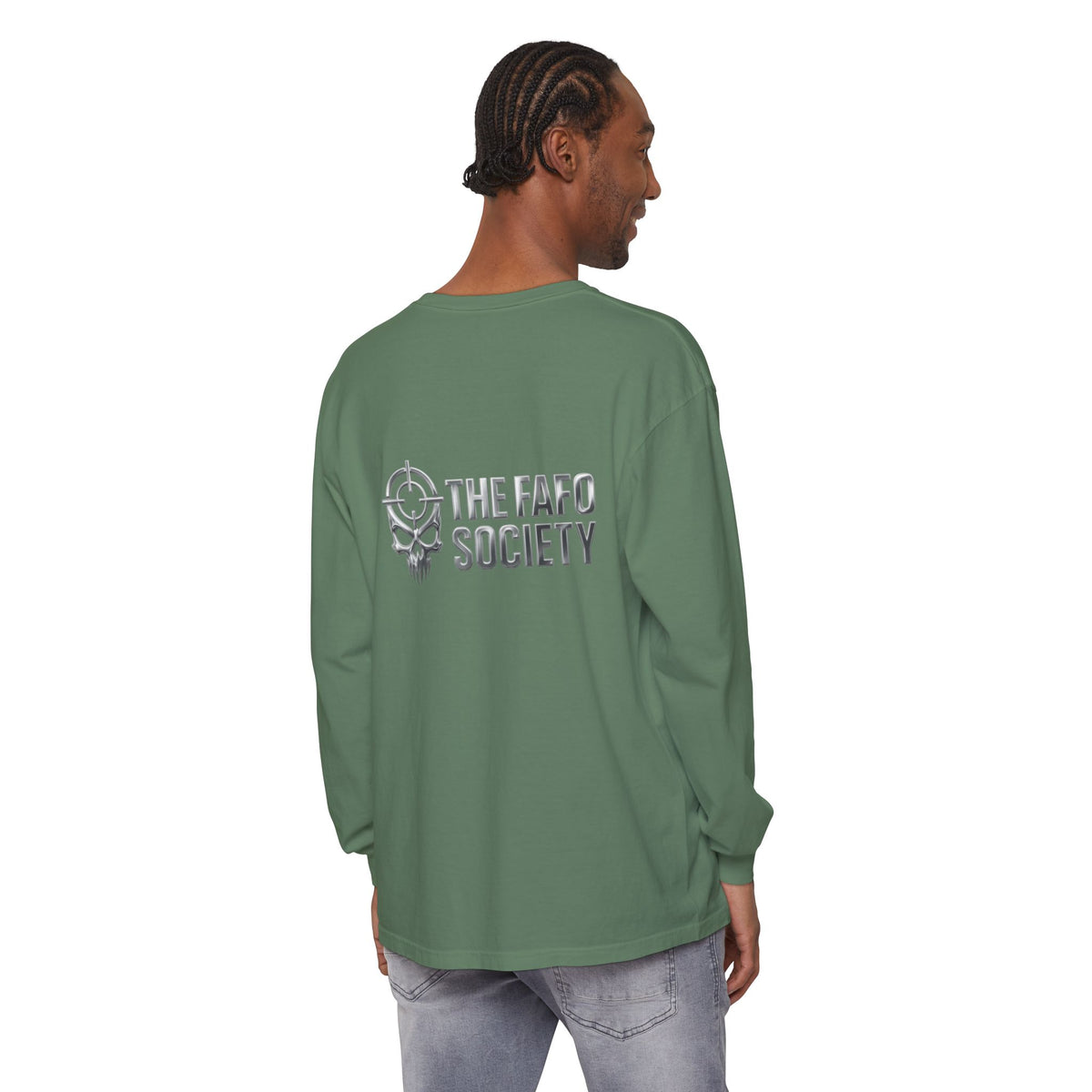 Long Sleeve T-Shirt — 'He Who Fucks Around Finds Out' Phoenix Design (Proud Member of the FAFO Society)