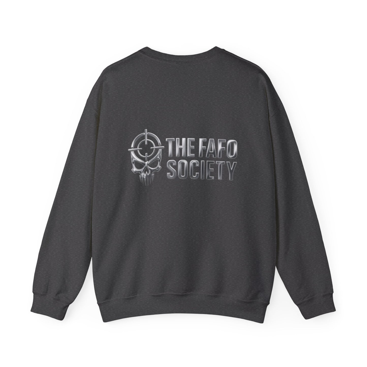 FAFO Society Biker Crewneck Sweatshirt