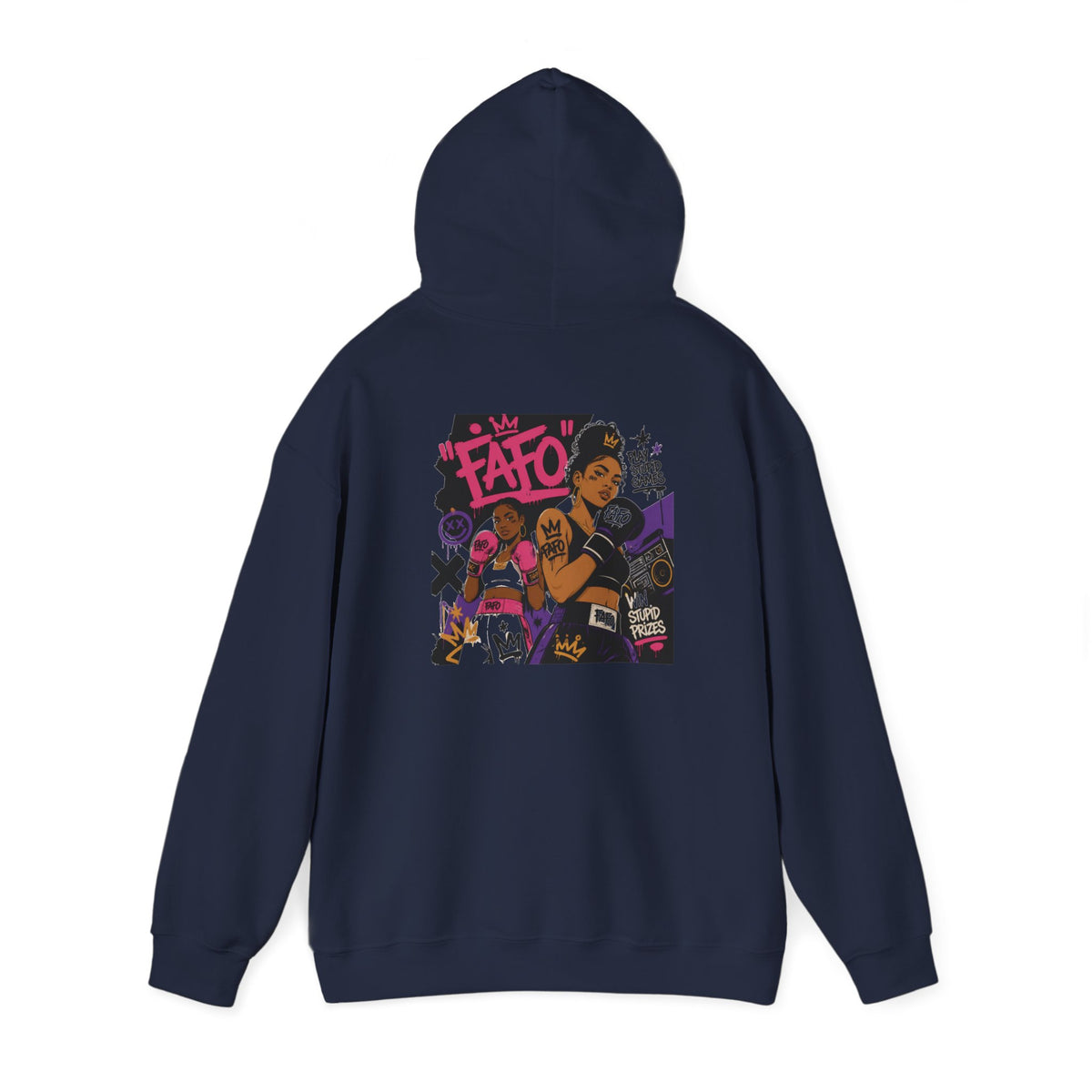 The Fayo Society Hoodie — Graphic Streetwear Pullover with Back Art