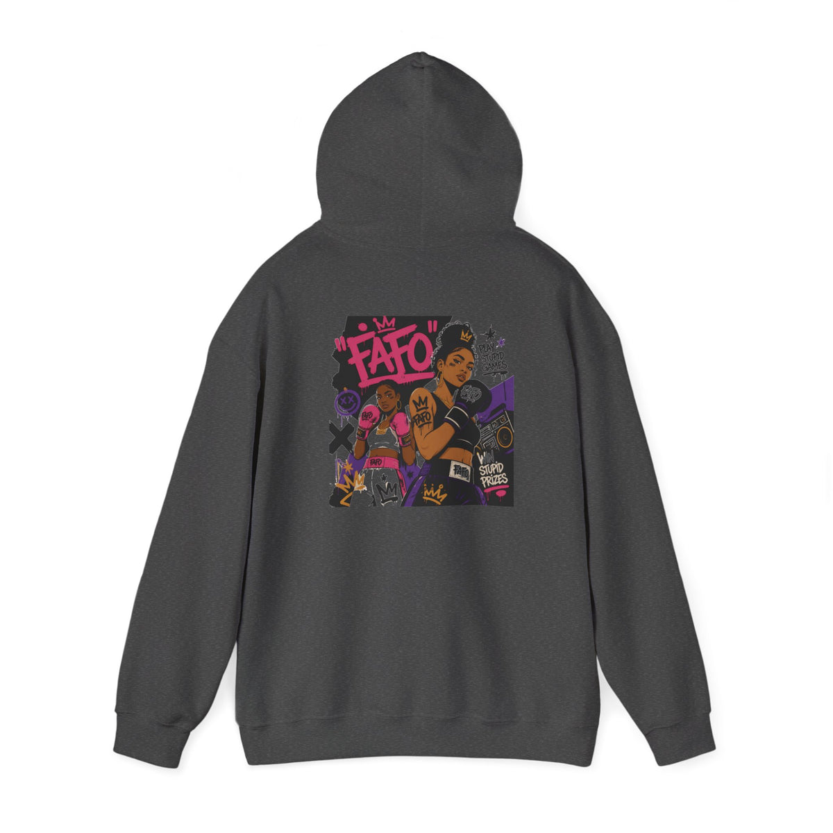 The Fayo Society Hoodie — Graphic Streetwear Pullover with Back Art