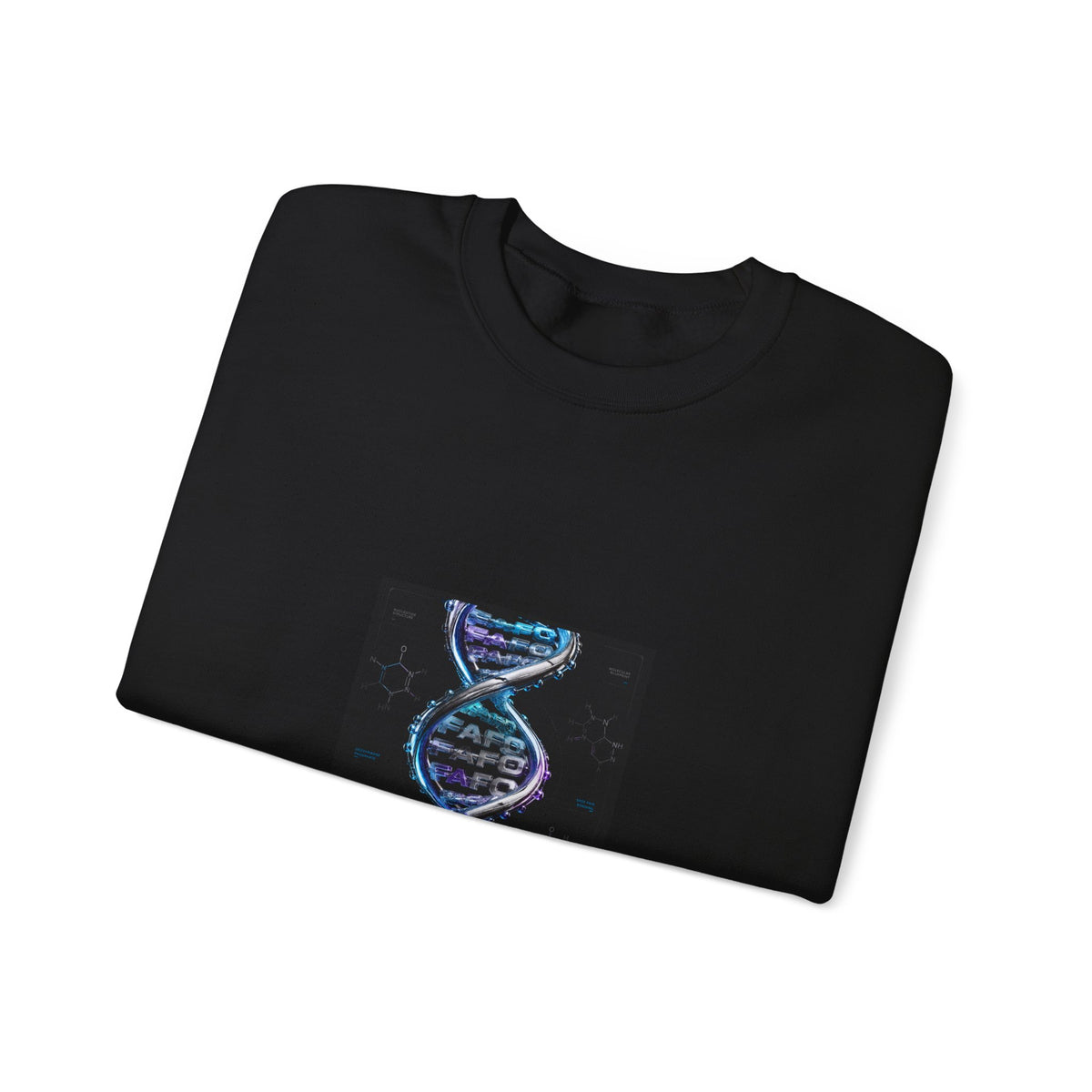 DNA Strand Graphic Sweatshirt — Paleo Ancestry Science Crewneck
