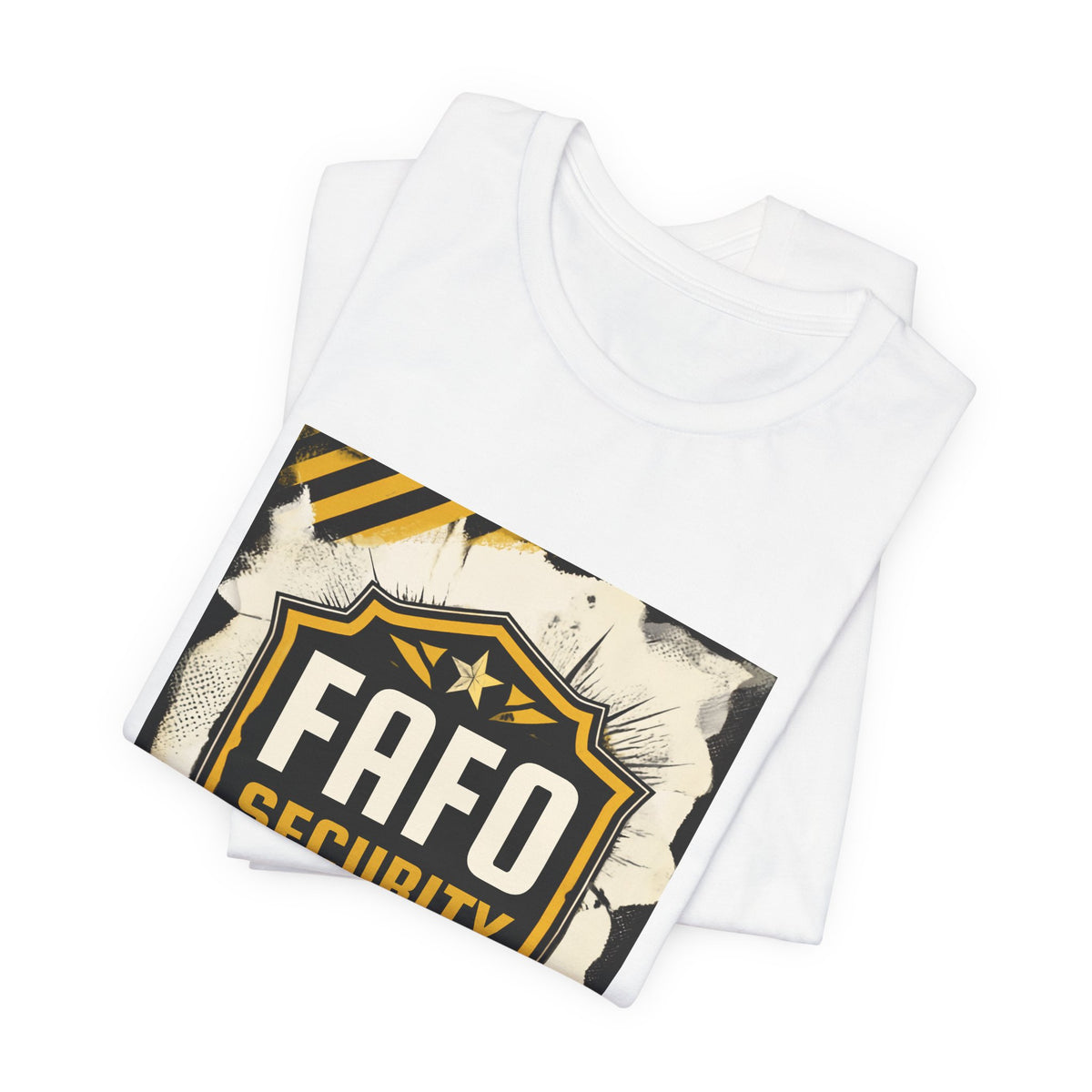 FAFO Security Shield T-Shirt – Funny Protective Badge Tee