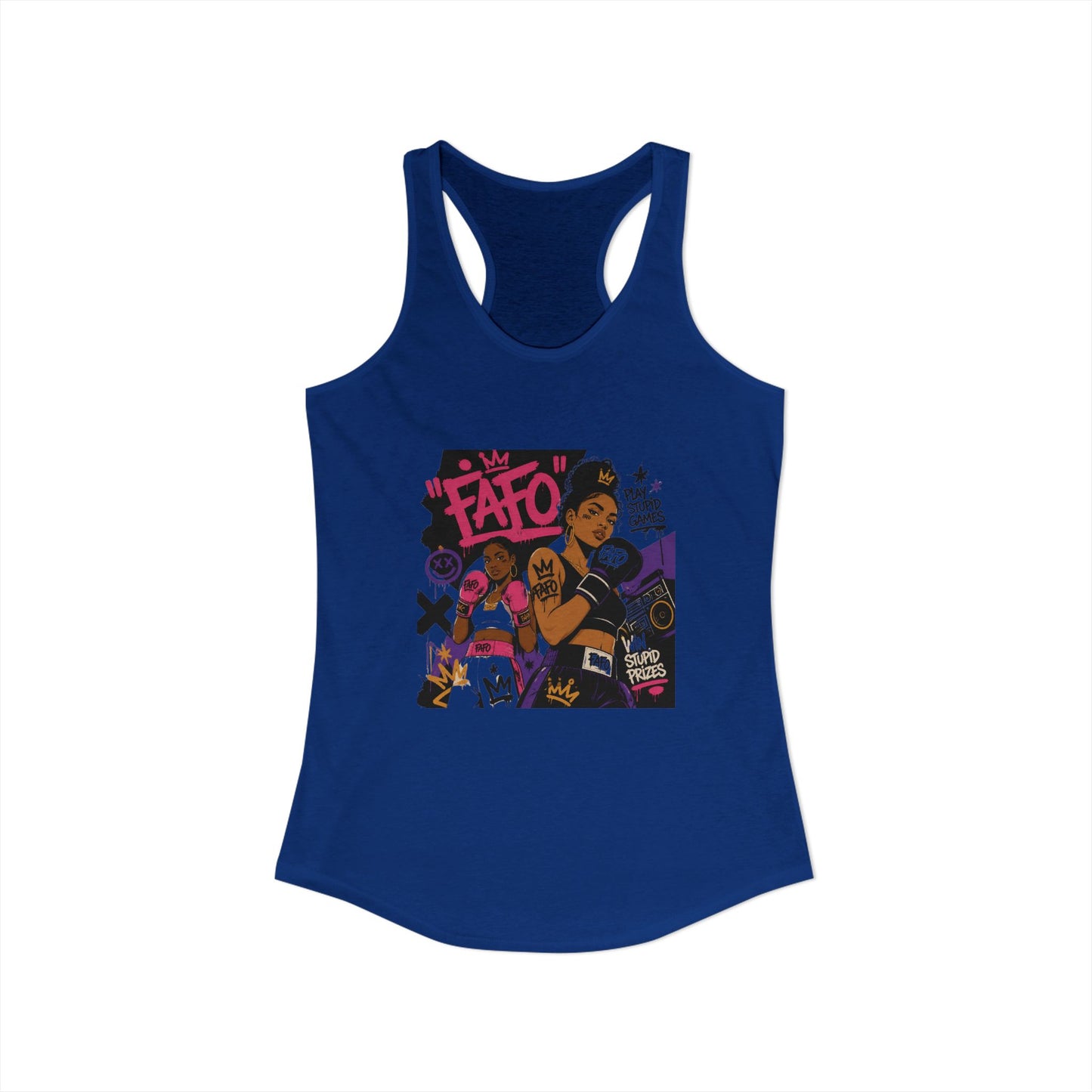 Women's sexy sassy FAFO Racerback Tank