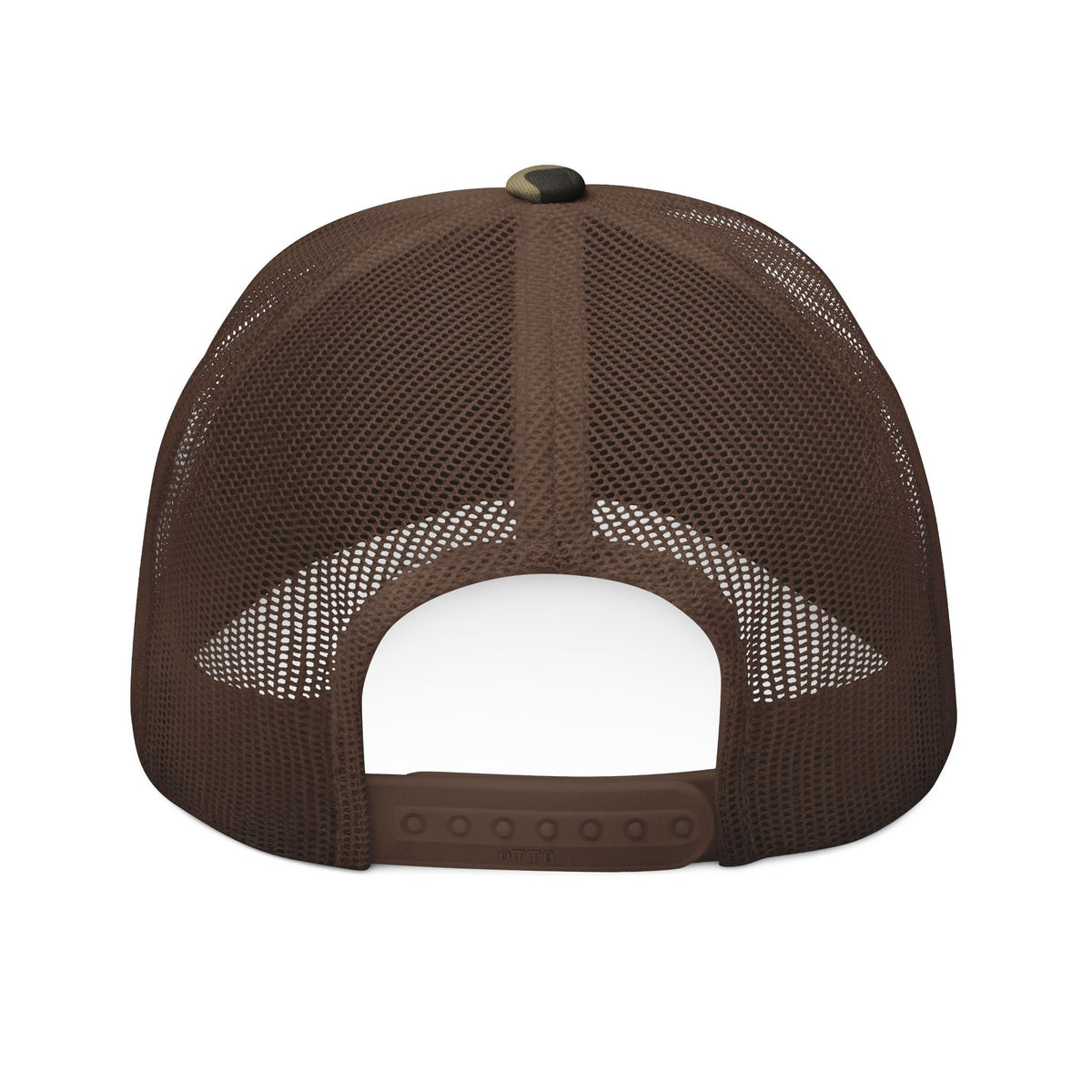 Camouflage Trucker Hat — Embroidered “The Fafo Society” Logo