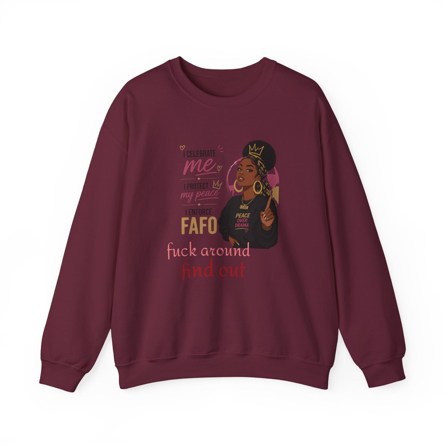 FAFO Society Crewneck Sweatshirt – "Fuck Around Find Out" Graphic