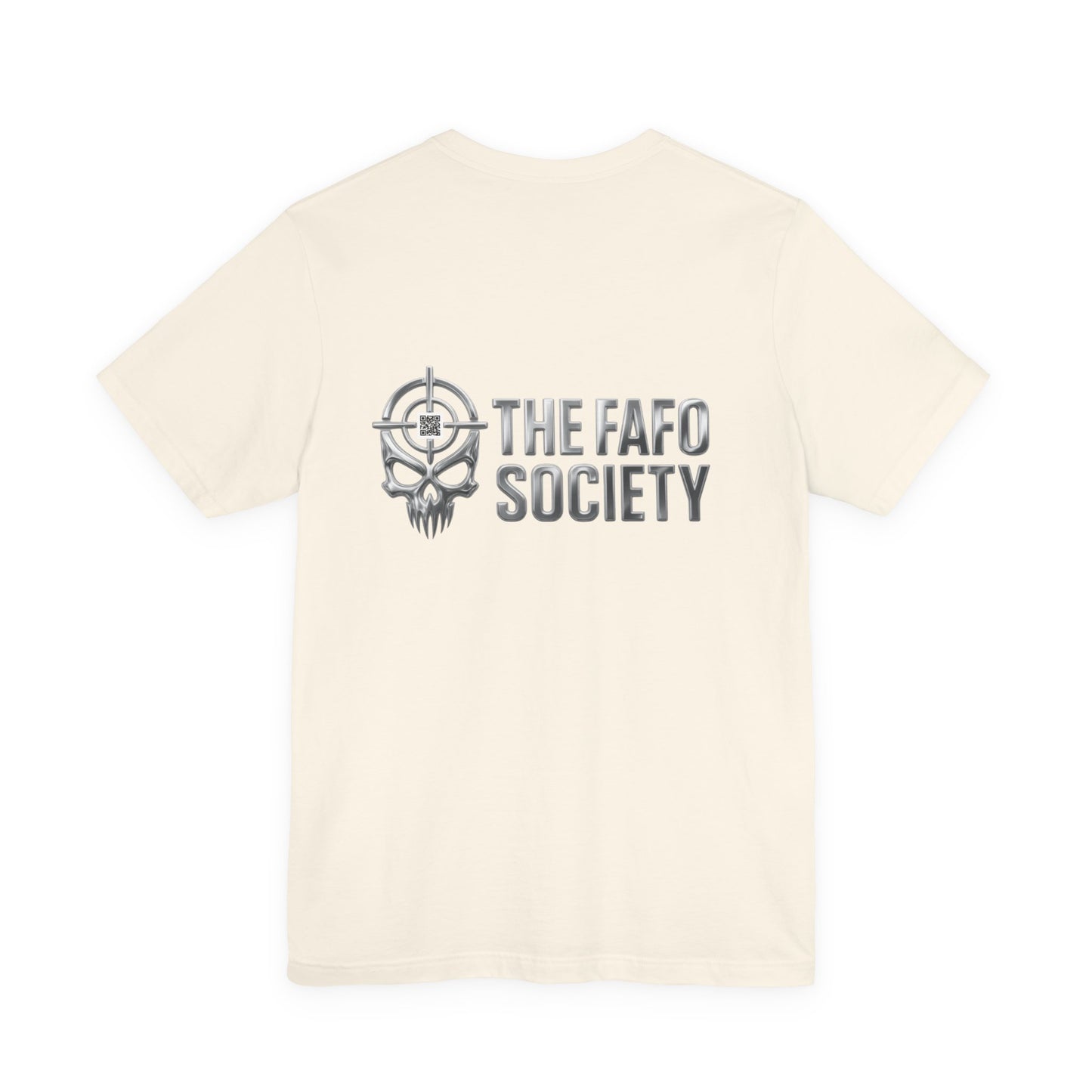 White Tee — 'Fate' Anime-Style Graphic T-Shirt
