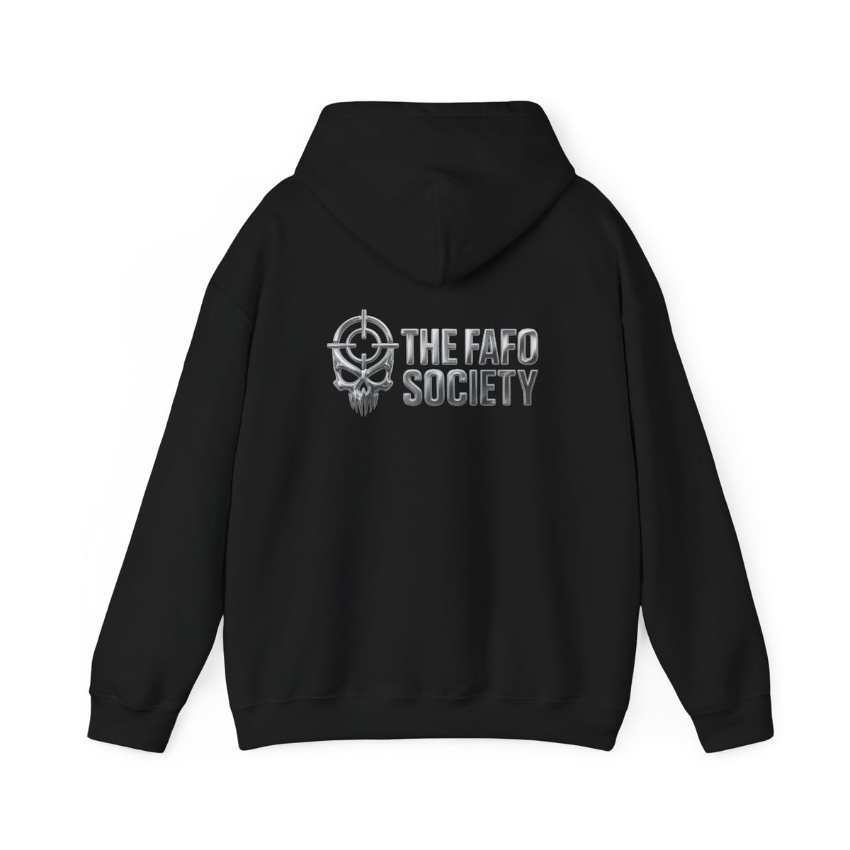 FAFO Protest Hoodie — Bold Graphic Hoodie with Raised Fist Sign