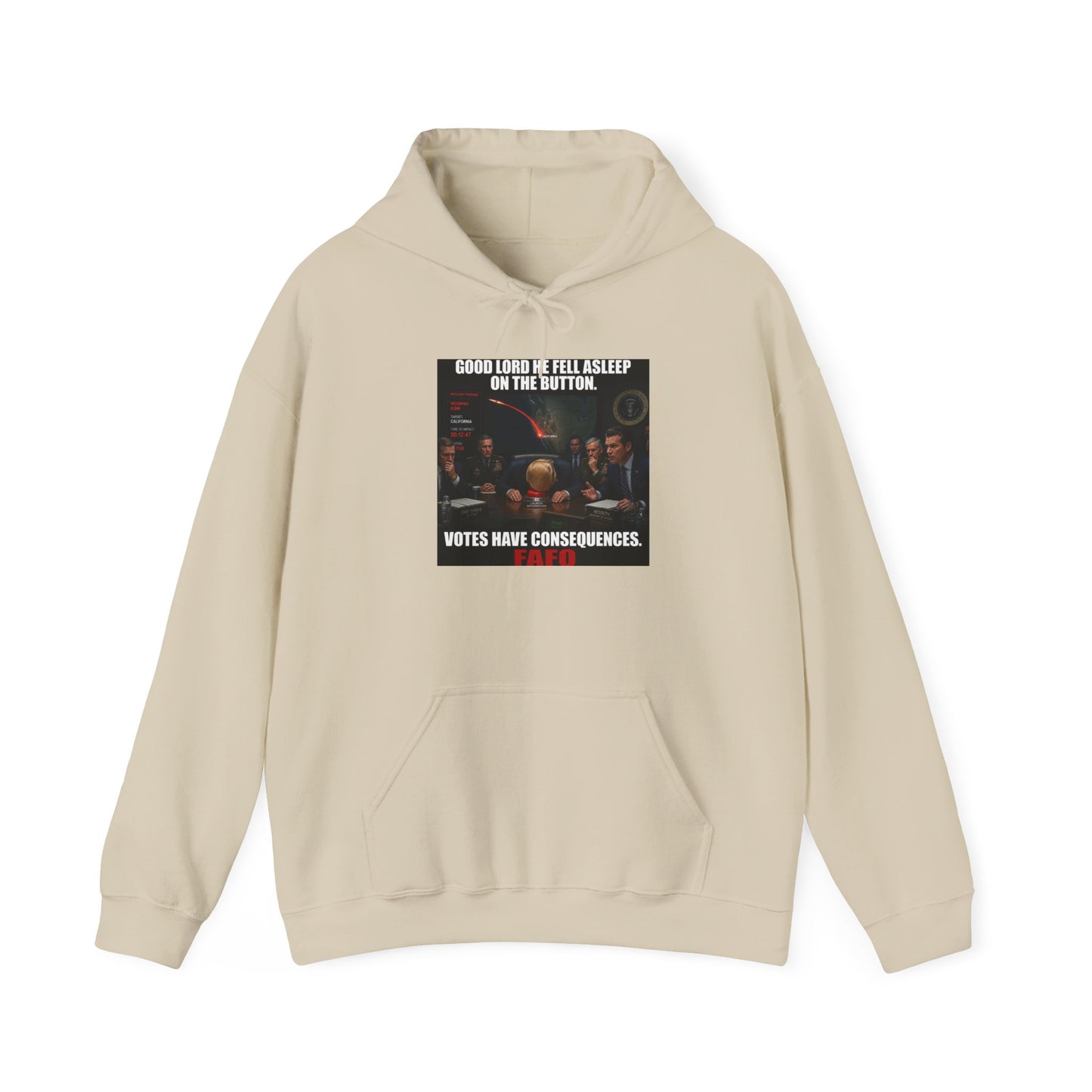 “Votes Have Consequences” Hoodie — Political Statement Pullover