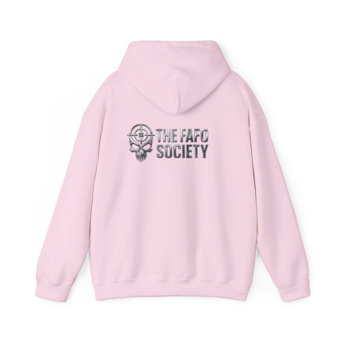 Cozy Crew Crown Hoodie – 'FAFO' Small Chest Graphic