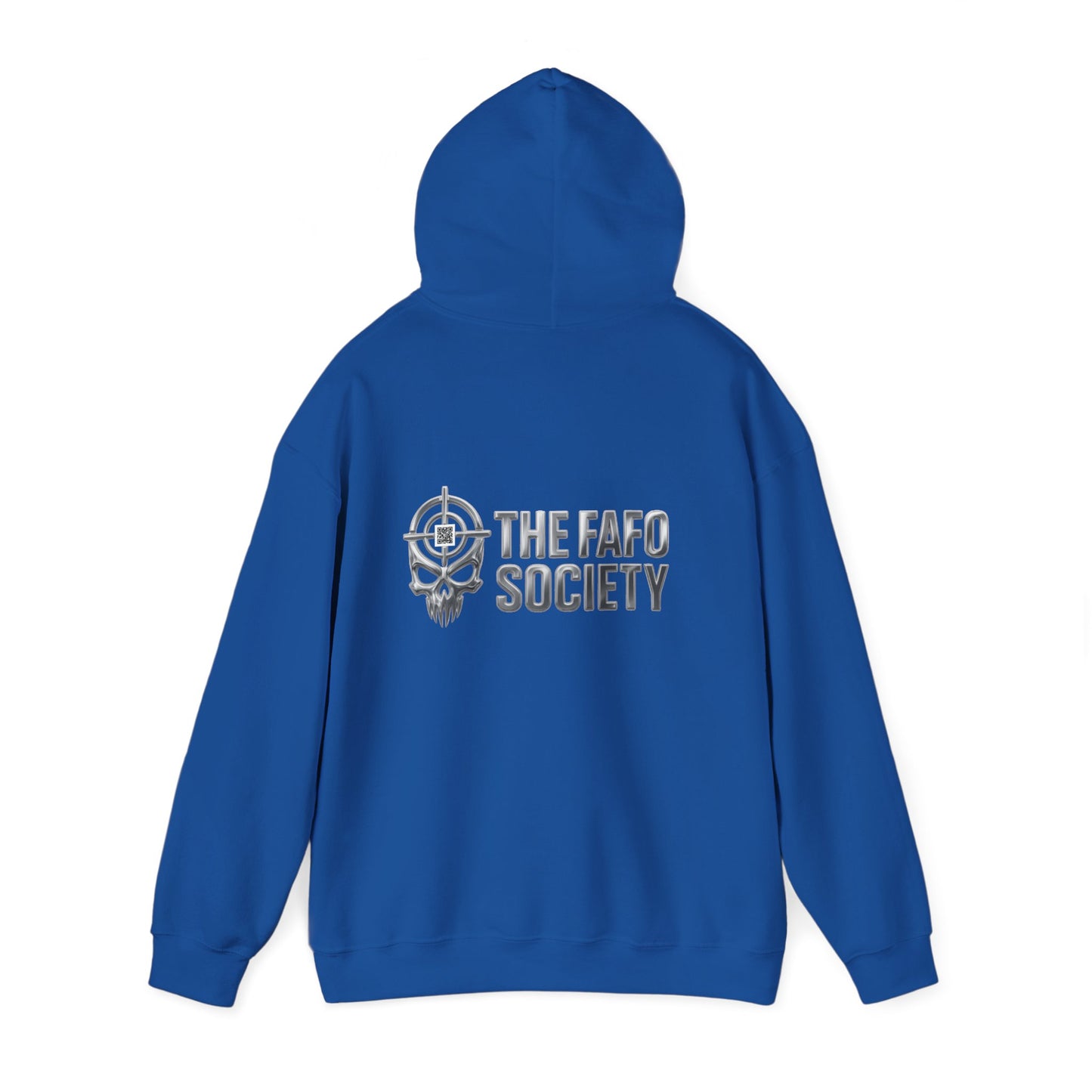 FAFO Society Hoodie — "God Bless Kick Rocks FAFO" Praying Hands Graphic