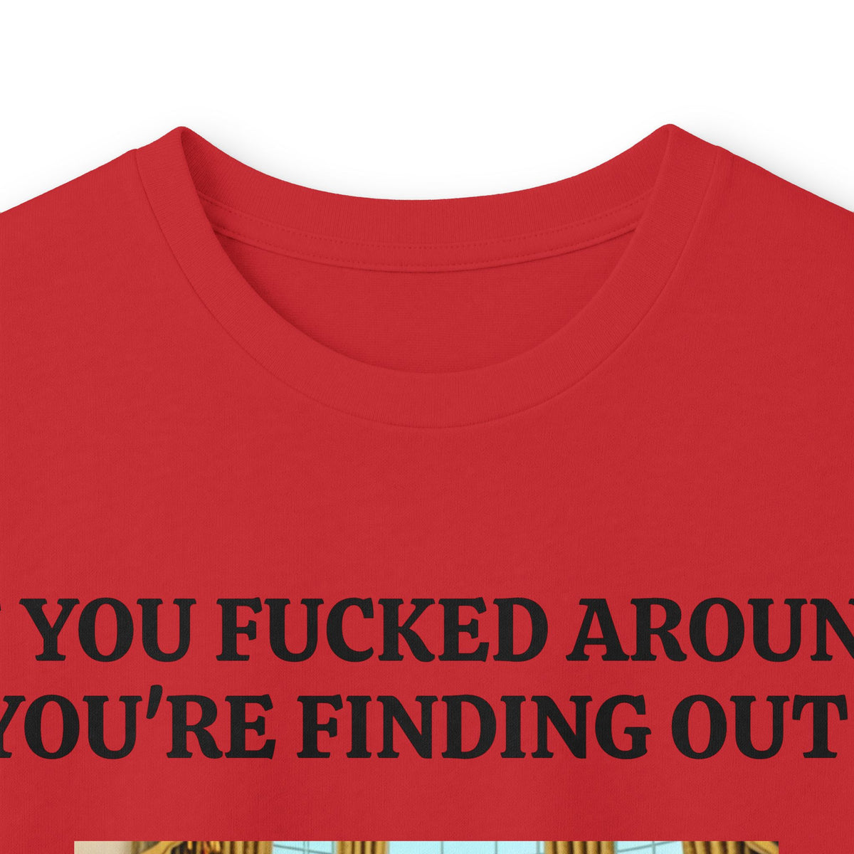 Political Satire Long Sleeve Tee — "If You Fucked Around You're Finding Out" (FAFO Society)