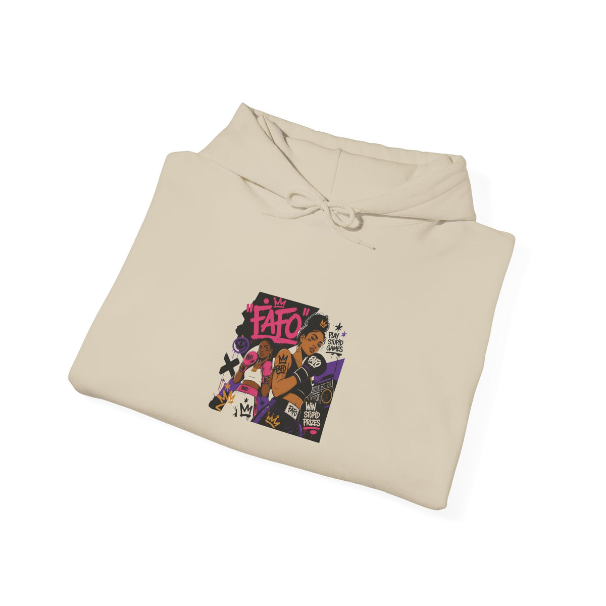 Faro Graffiti Art Hoodie — Urban Streetwear Pullover