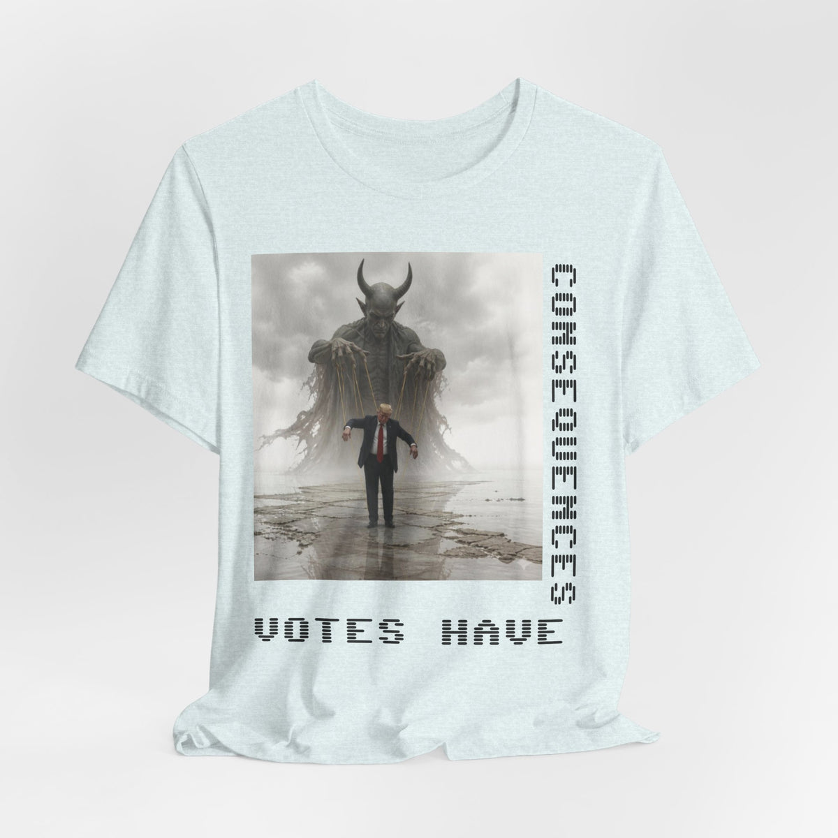 Consequences Matter Tee — "Votes Have Consequences" Political Graphic T-Shirt