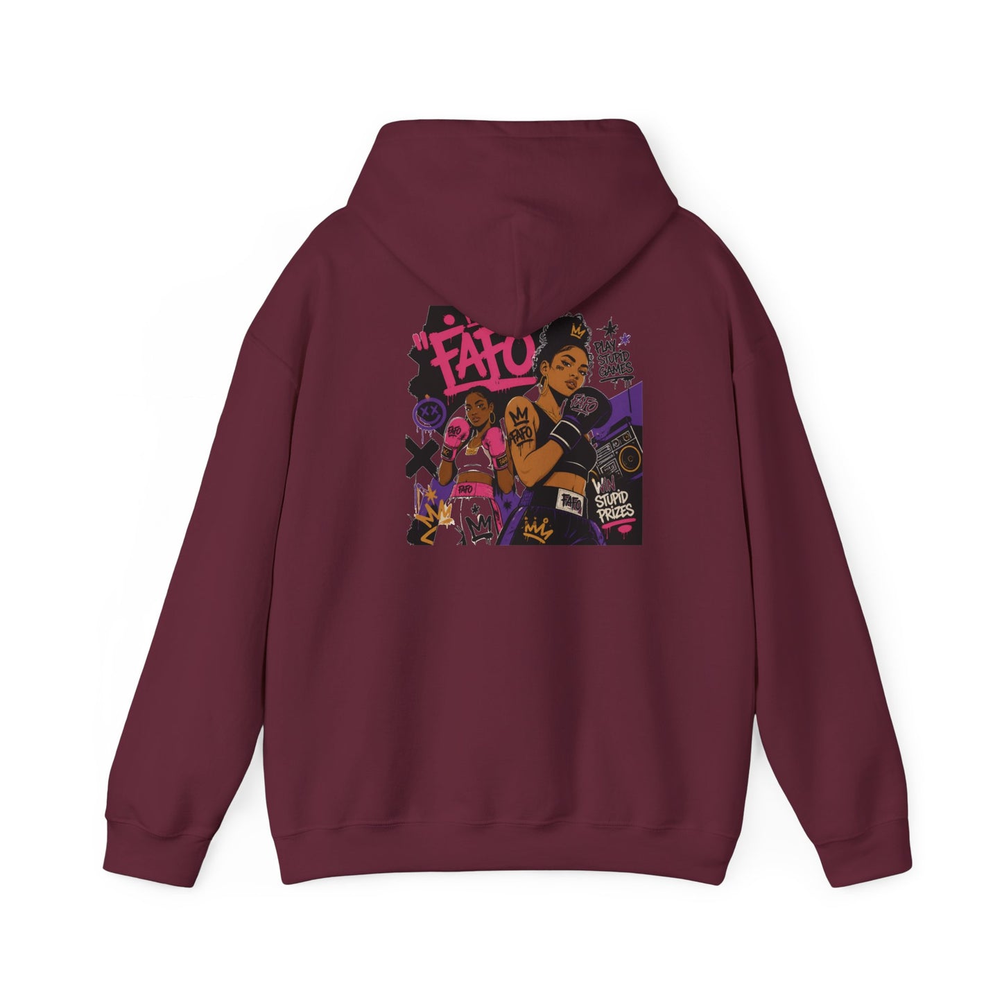 The Fayo Society Hoodie — Graphic Streetwear Pullover with Back Art