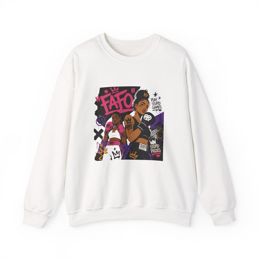 FAFO Society Crewneck Sweatshirt – Urban Graphic Streetwear